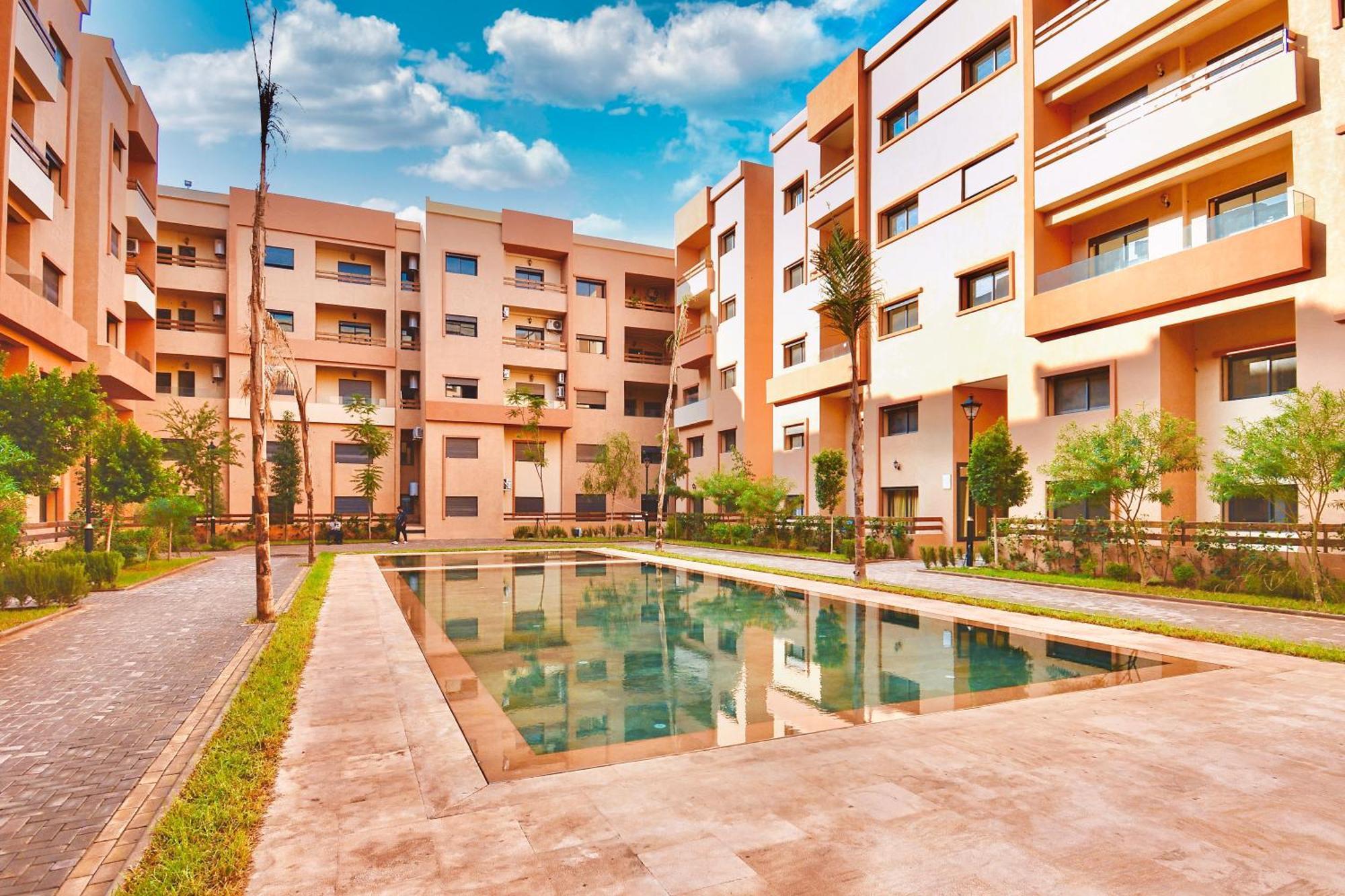 Appartement New In Gueliz, Pool, Balcony & Parking