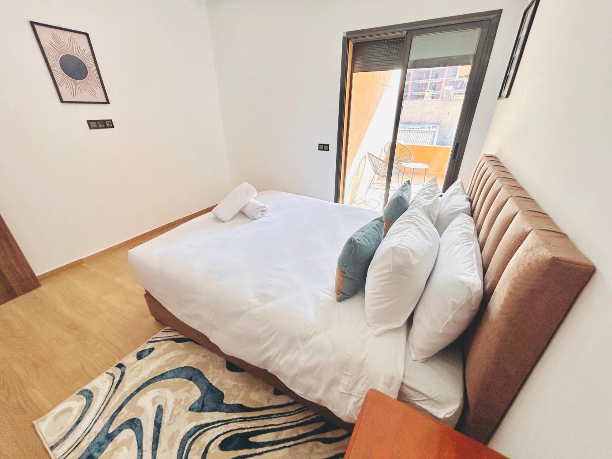 New In Gueliz, Pool, Balcony & Parking