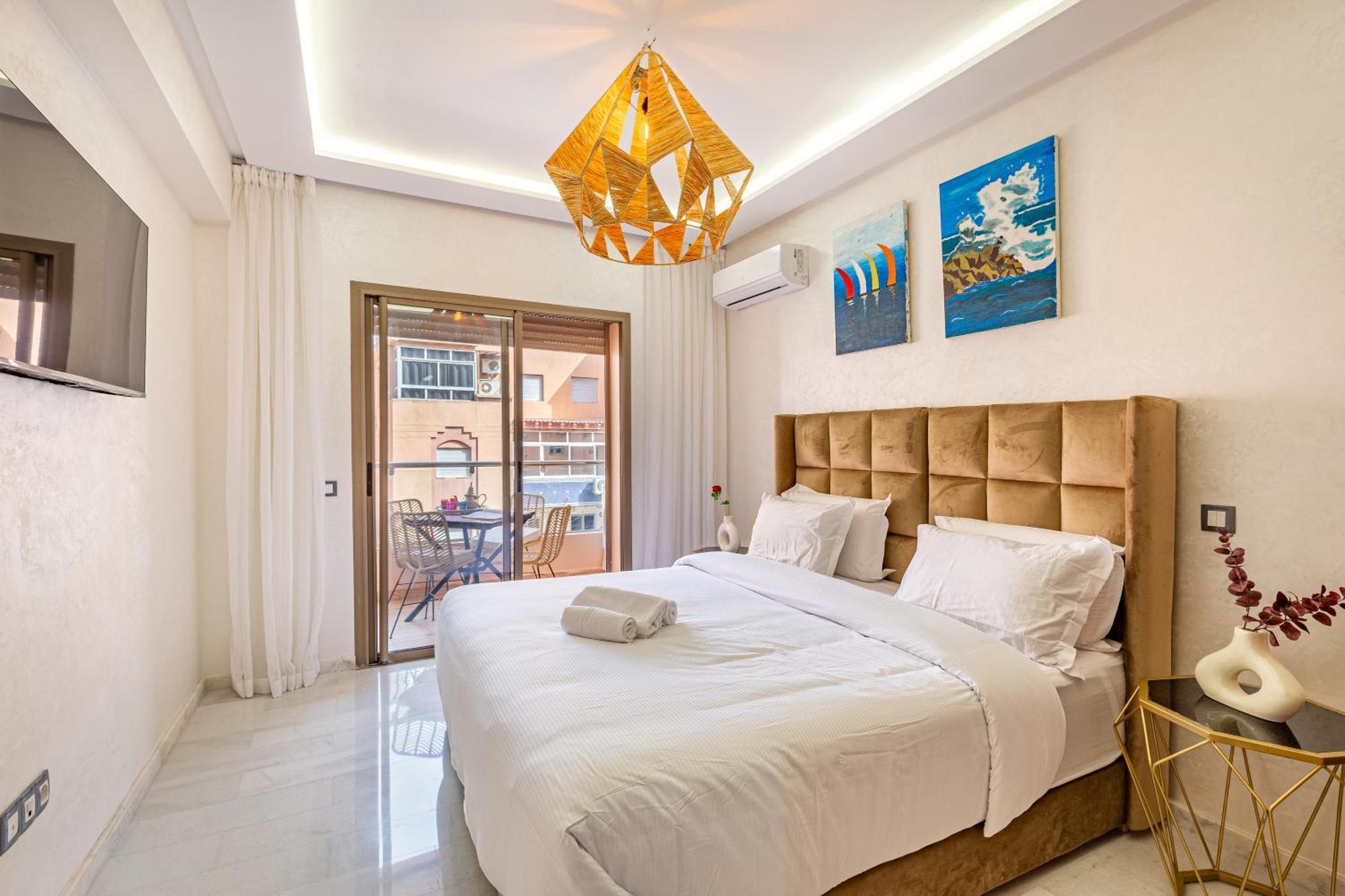 Charm Dans Le Triangle Tourisme De Marrakech ! Apartment