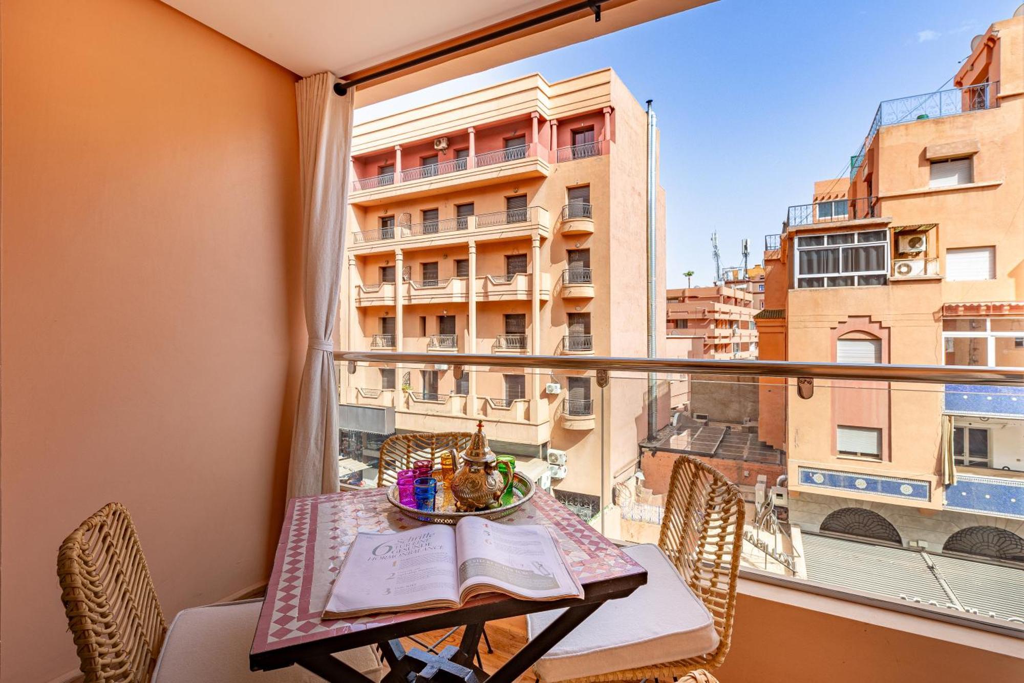 Apartment Charm Dans Le Triangle Tourisme De Marrakech ! *