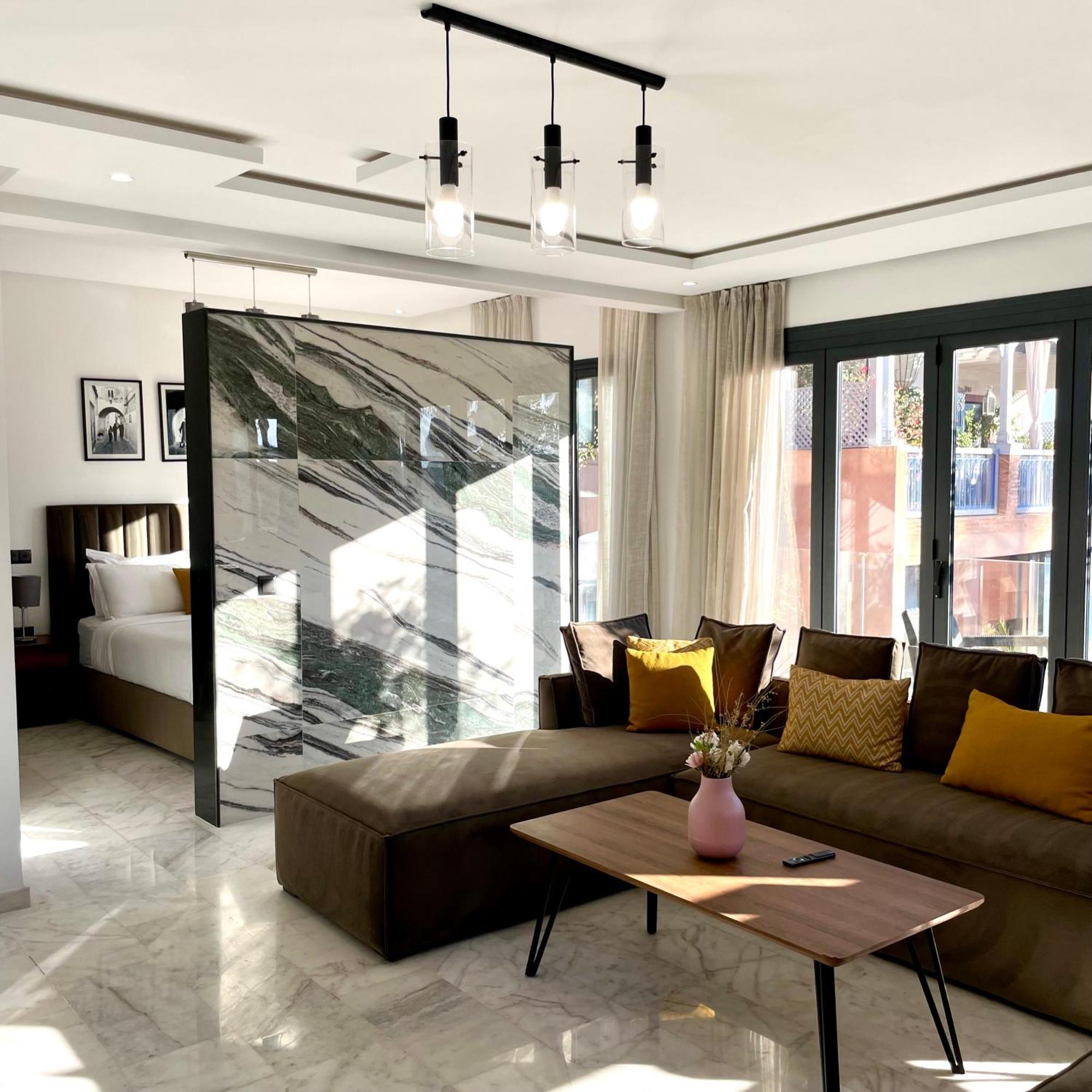 Palm View Luxury Loft In Heart Of Gueliz Appartement Marrakesh