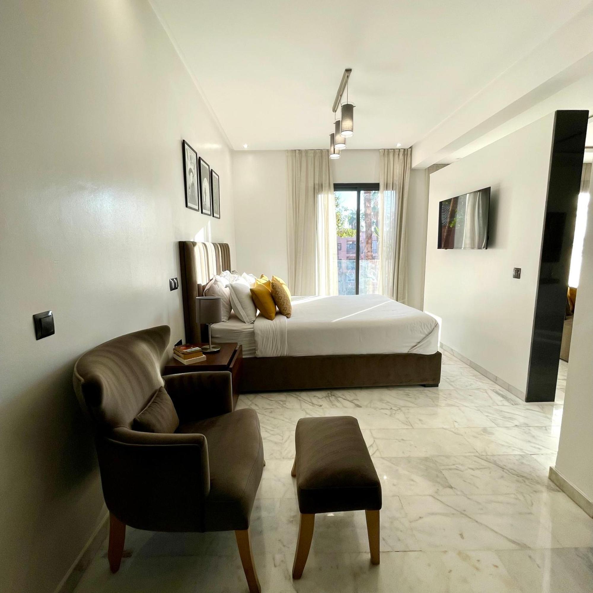 Appartement Palm View Luxury Loft In Heart Of Gueliz Marrakesh