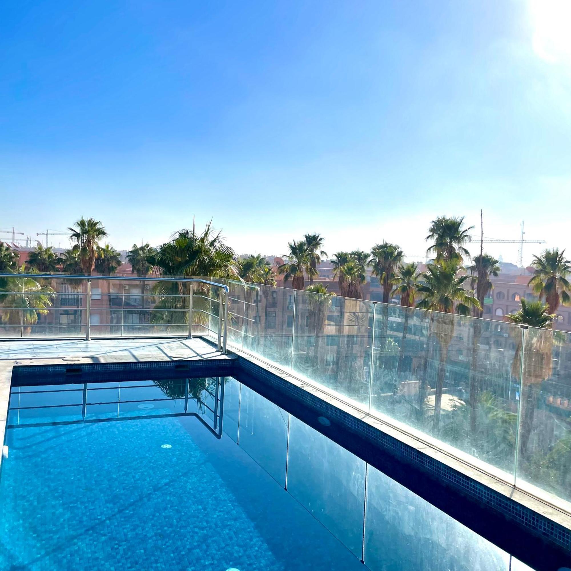 Palm View Luxury Loft In Heart Of Gueliz Marrakesh