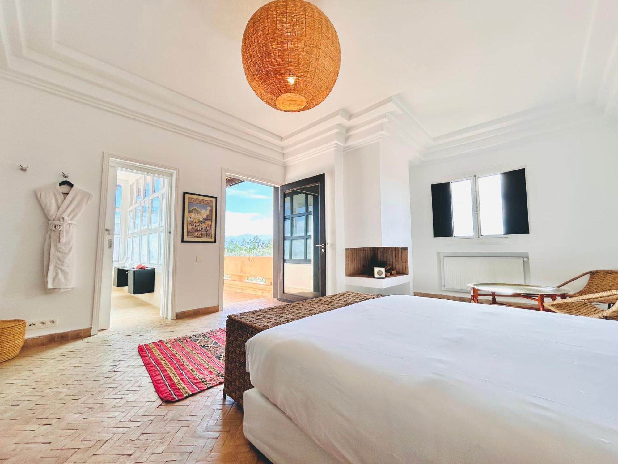 Villa Luxury Getaway In Marrakech , Zaria With Pool And Breakfast *