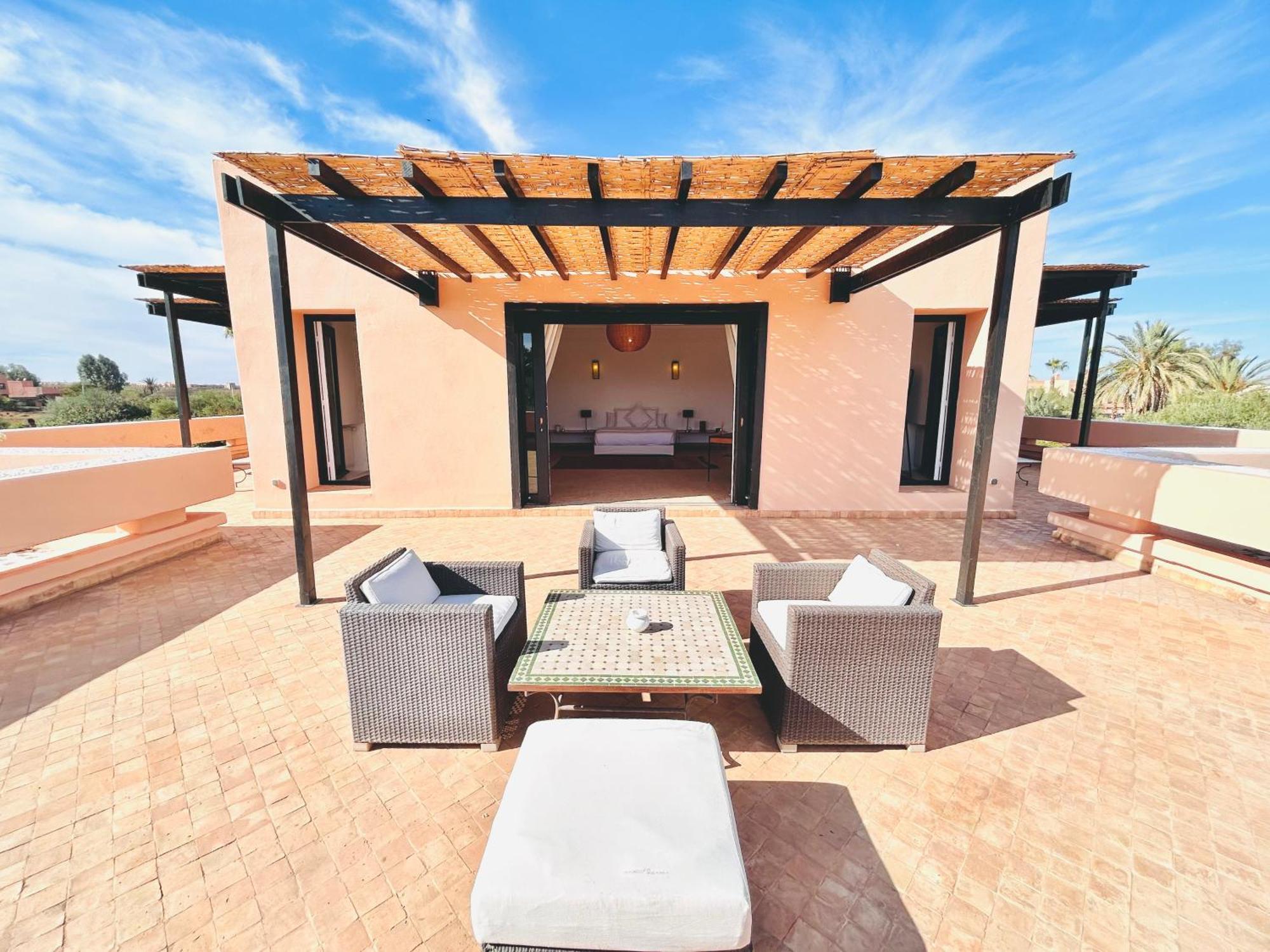 Villa Luxury Getaway In Marrakech , Zaria With Pool And Breakfast *