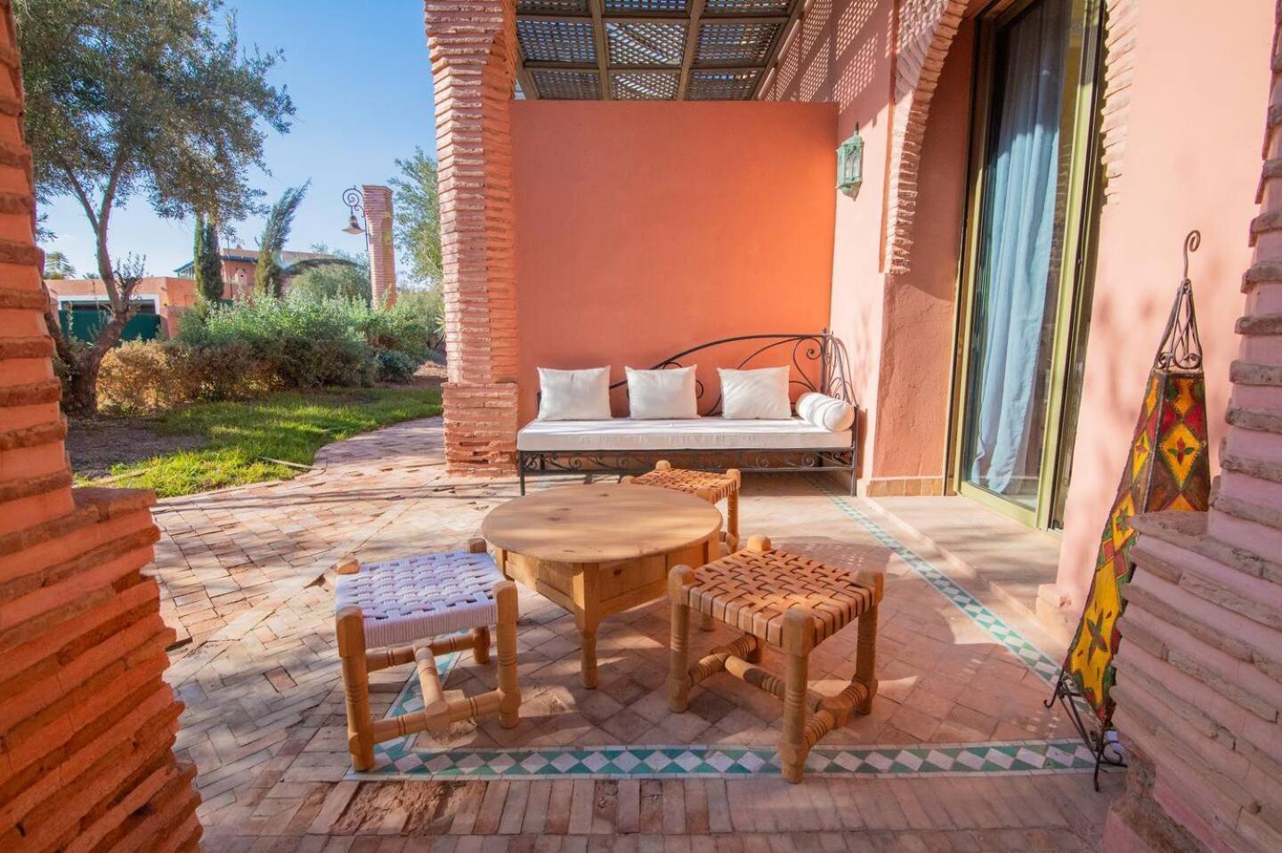 Familiale A Marrakech Jardin Piscine Et Parc Pour Enfants Apartamento