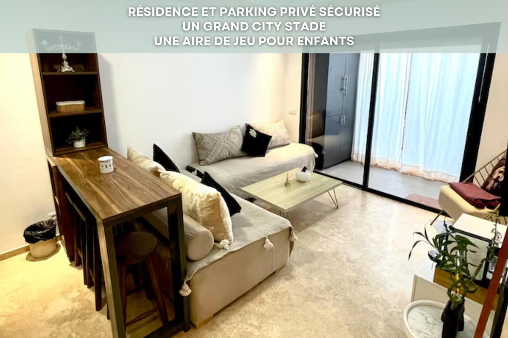 Ana Cosy - Clim, Wifi, Jardin A 10min De L'aeroport Appartement