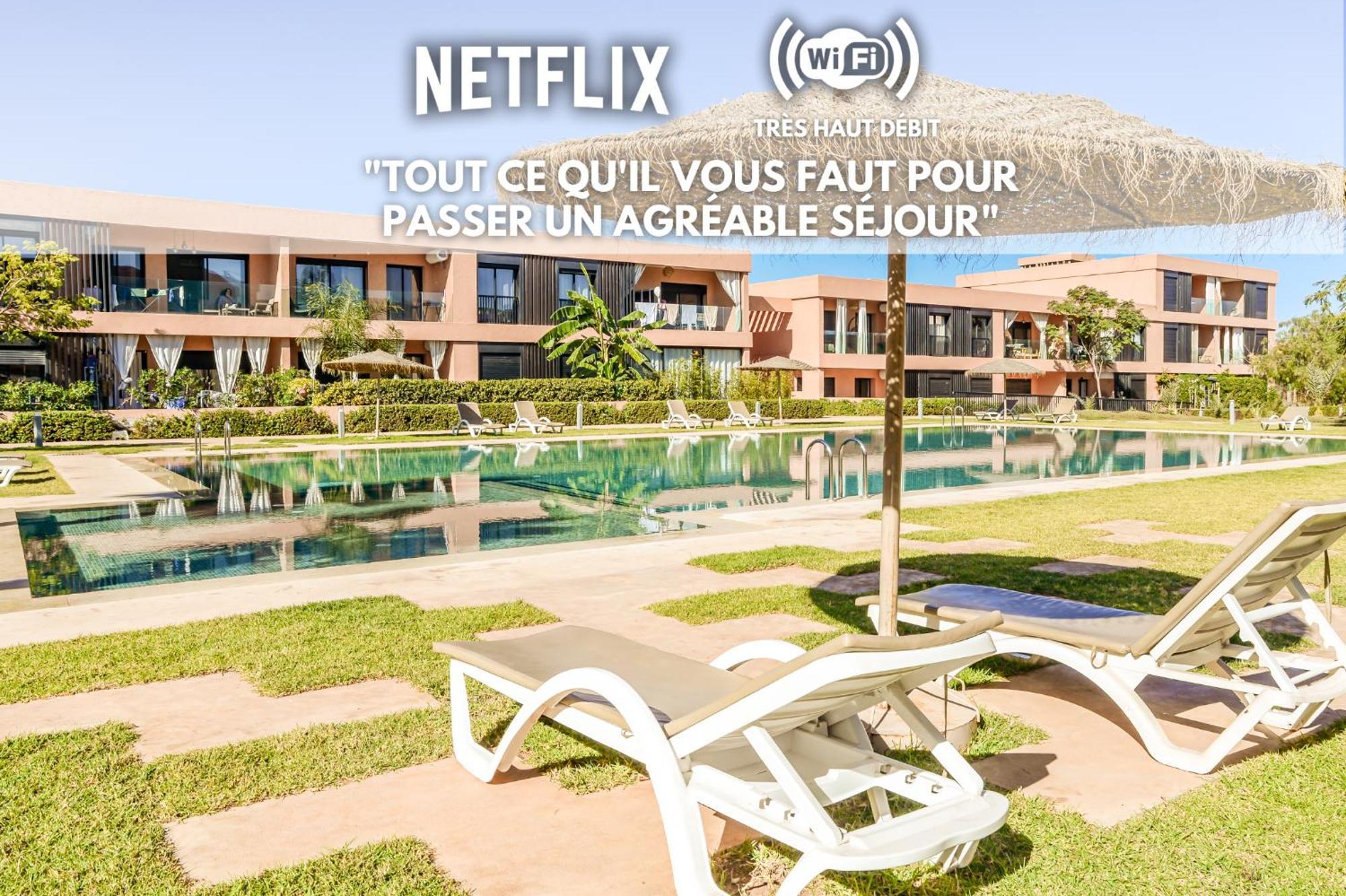 Ana Cosy - Clim, Wifi, Jardin A 10min De L'aeroport Appartement Marrakesh