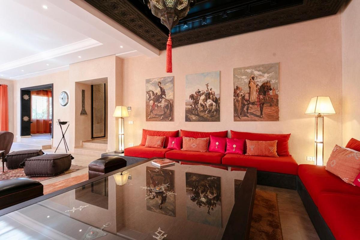 Amelkis Golf Marrakech, 6ch, Piscine Chauffee Villa *