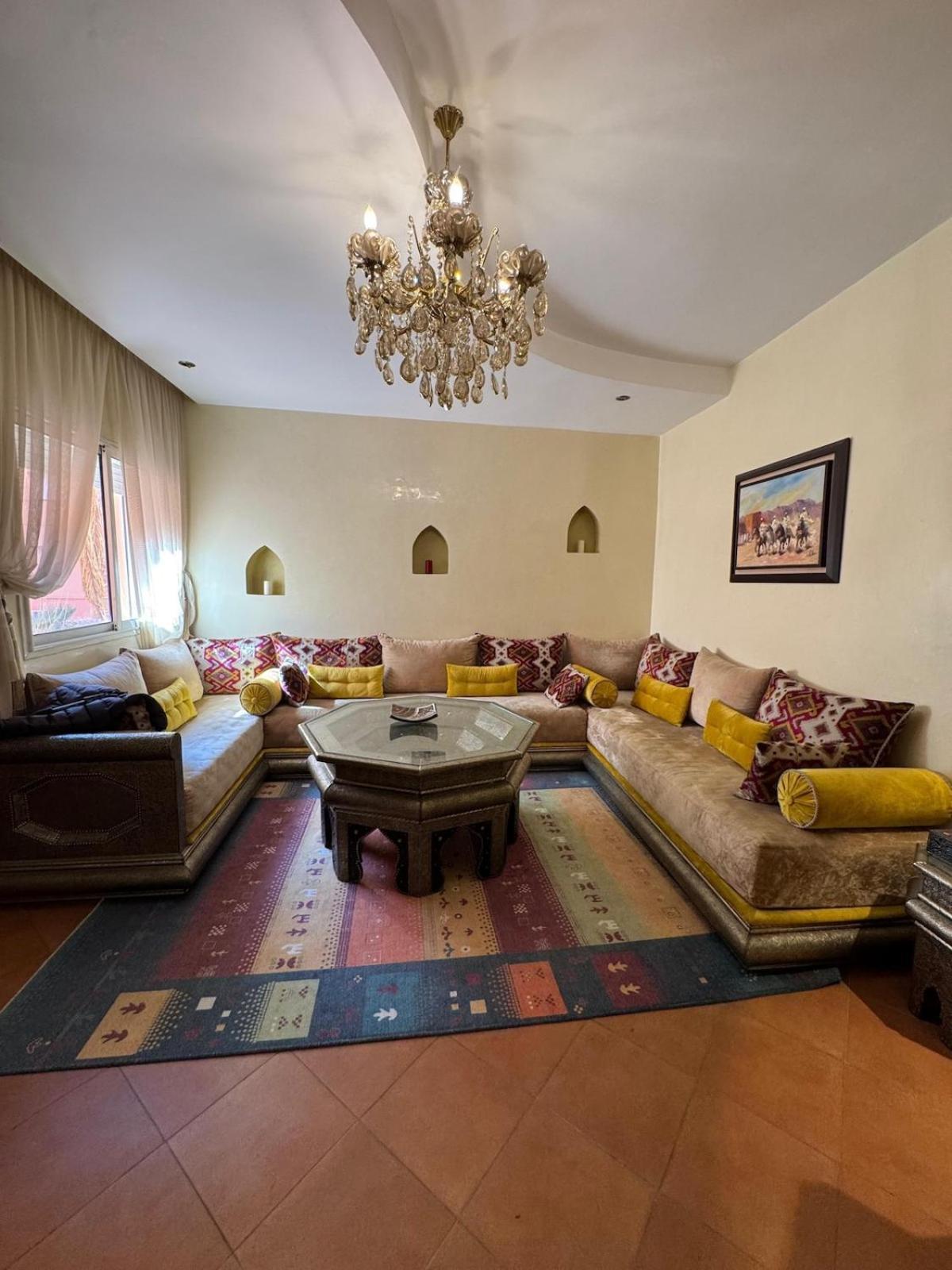 Authentic Family Stylein Gueliz Appartement