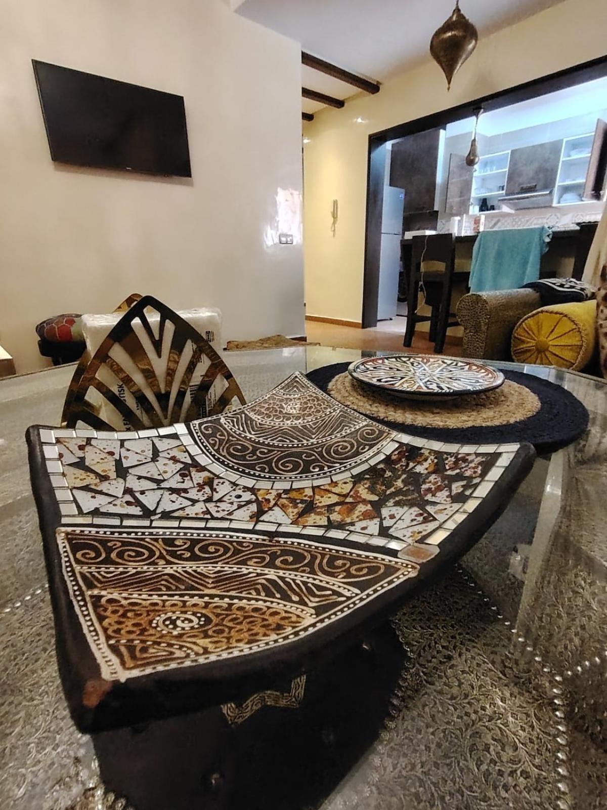 Appartement Authentic Family Stylein Gueliz