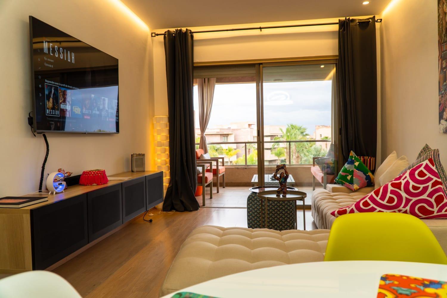 Marrakech Golf Prestigia 4 Minutes Du Centre Apartment