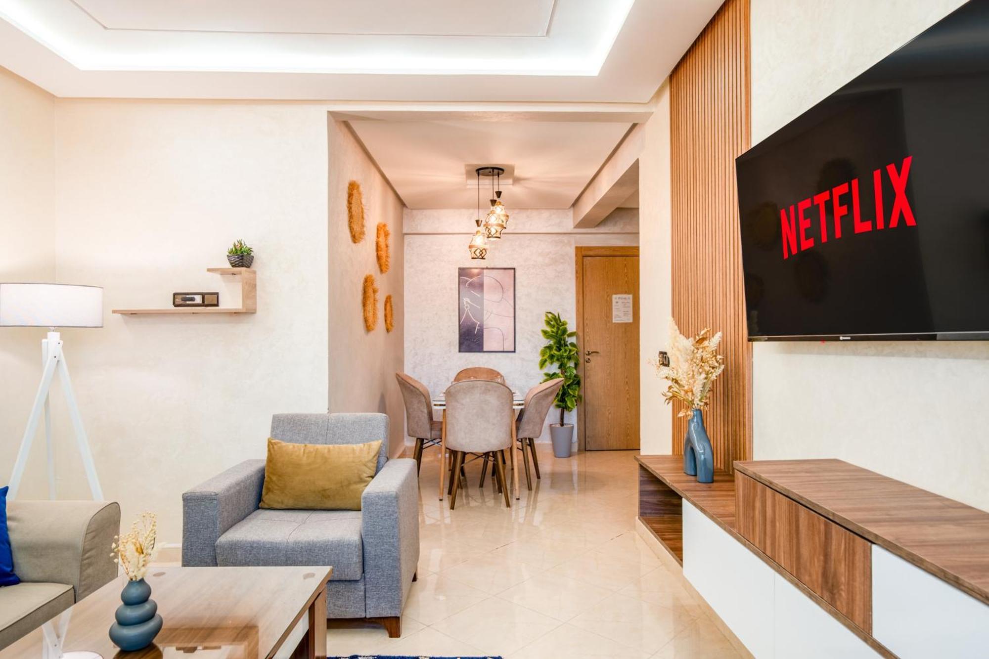 Apartment Cozy With Mountain View In Gueliz, Marrakech Marrakesh