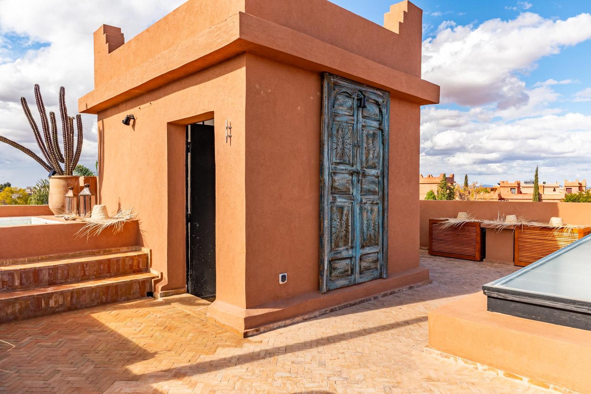 Villa Palais Mamina 380m2 Au Coeur De La Palmeraie De Marrackech *
