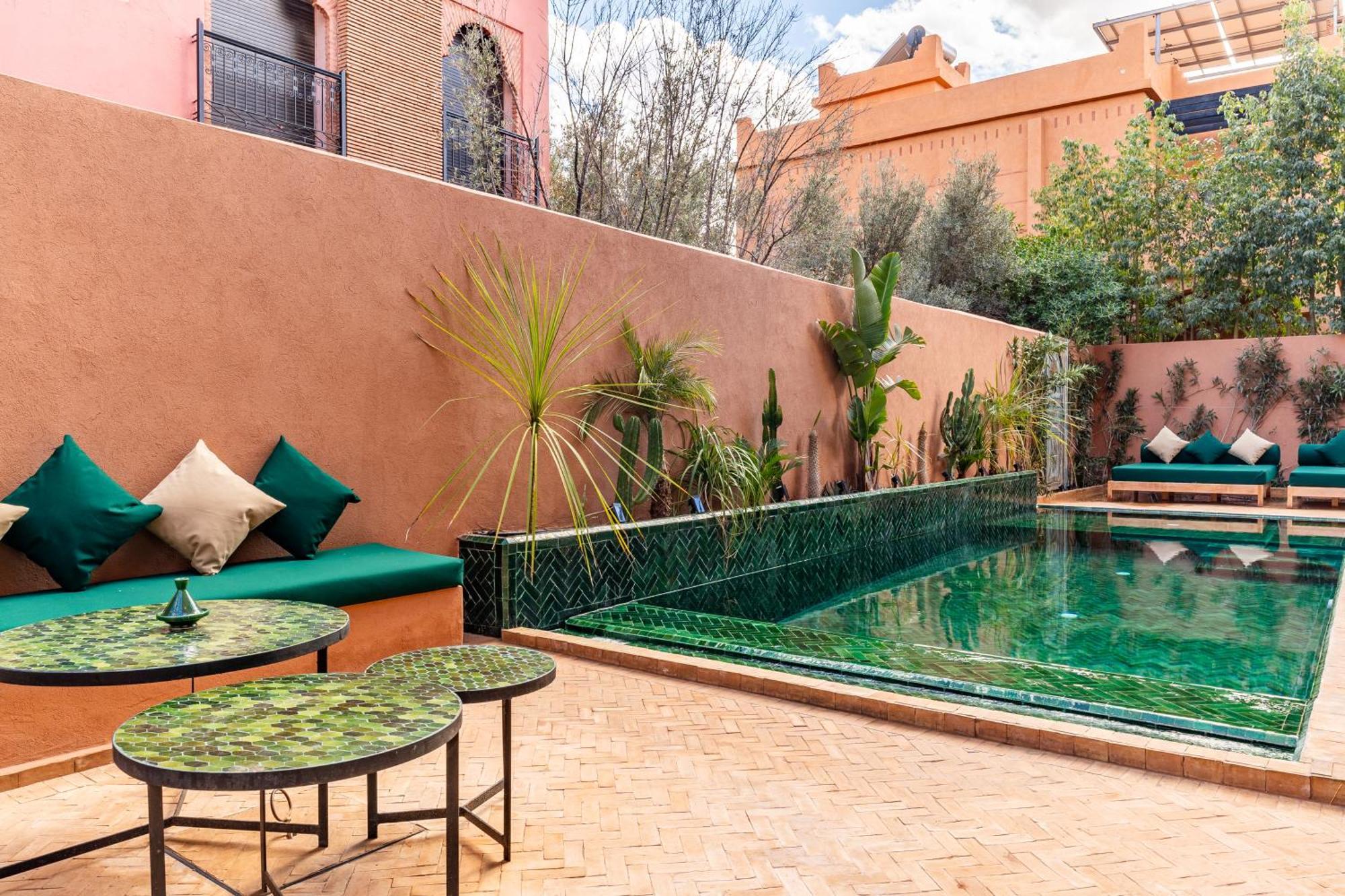 Villa Palais Mamina 380m2 Au Coeur De La Palmeraie De Marrackech