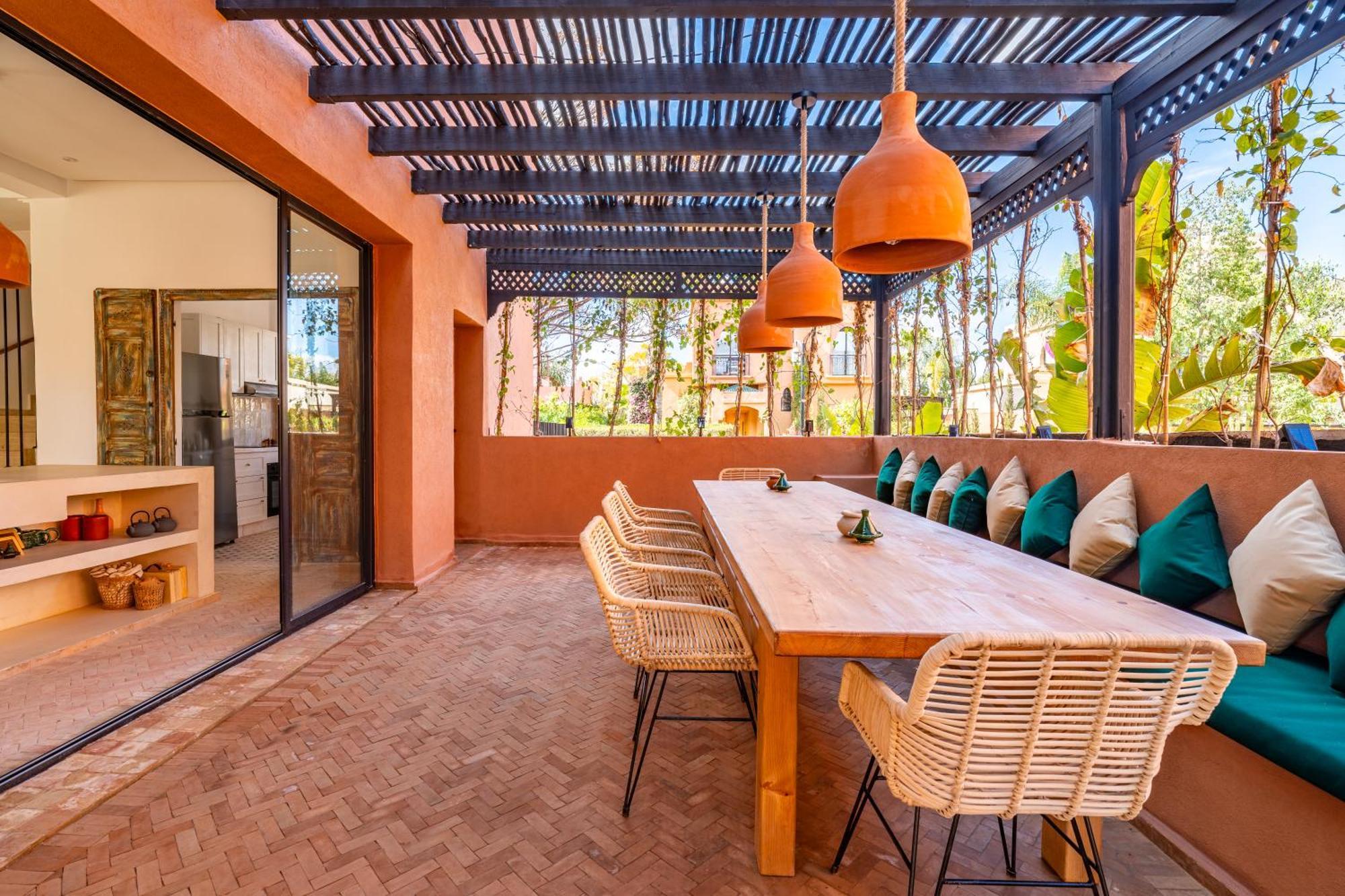 Villa Palais Mamina 380m2 Au Coeur De La Palmeraie De Marrackech *