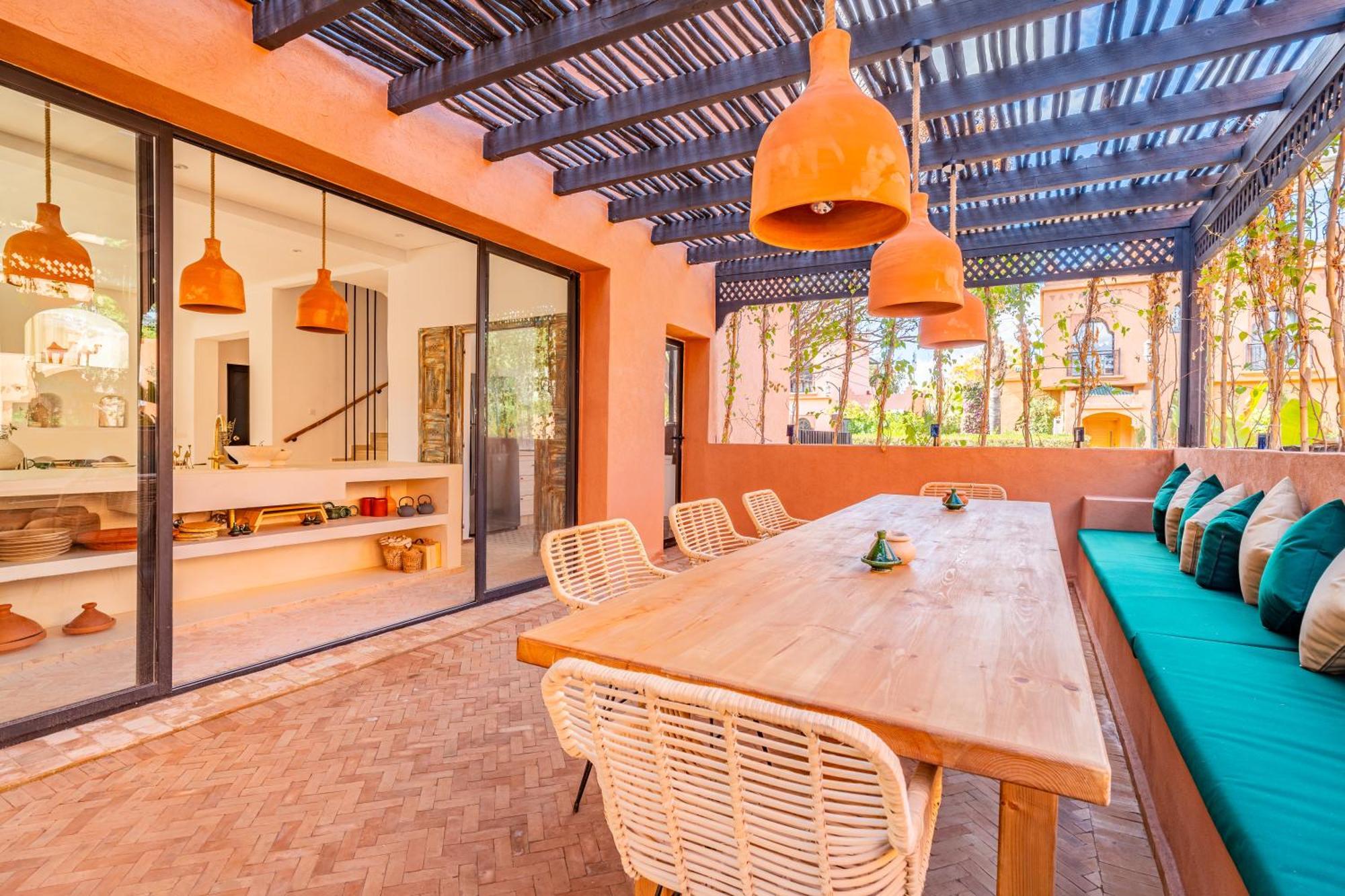 Villa Palais Mamina 380m2 Au Coeur De La Palmeraie De Marrackech