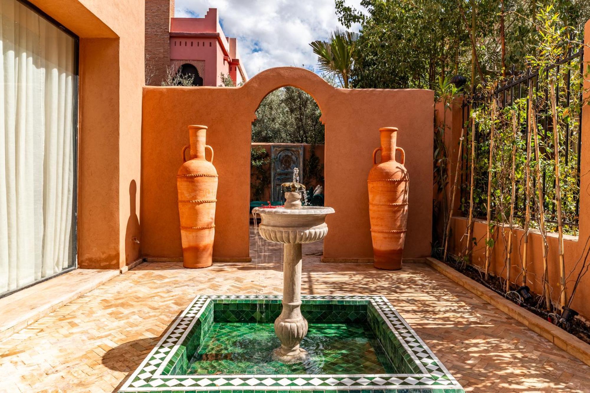 Villa Palais Mamina 380m2 Au Coeur De La Palmeraie De Marrackech *