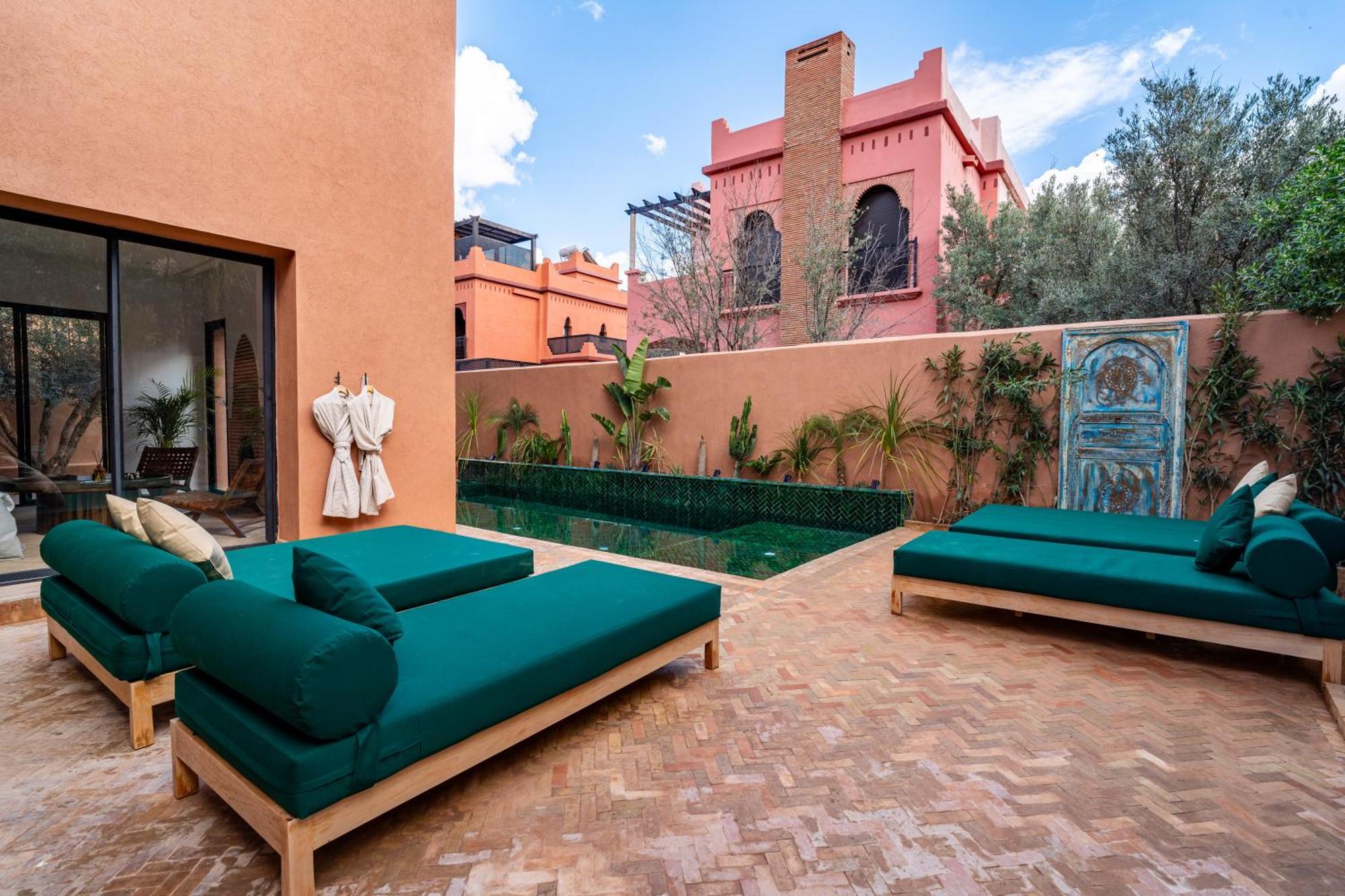 Palais Mamina 380m2 Au Coeur De La Palmeraie De Marrackech Marrakesh
