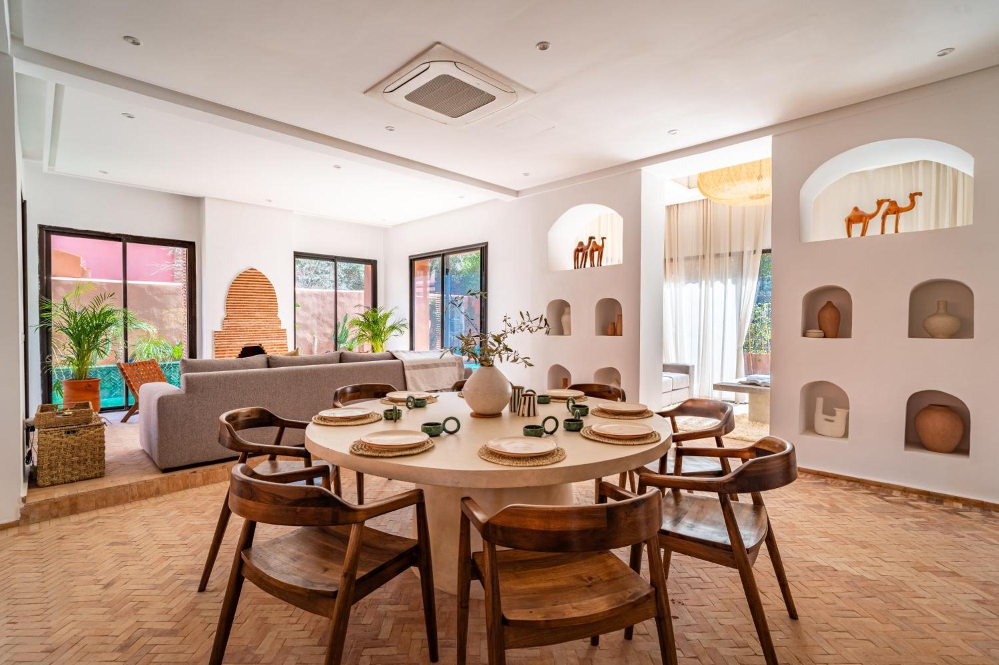 Palais Mamina 380m2 Au Coeur De La Palmeraie De Marrackech