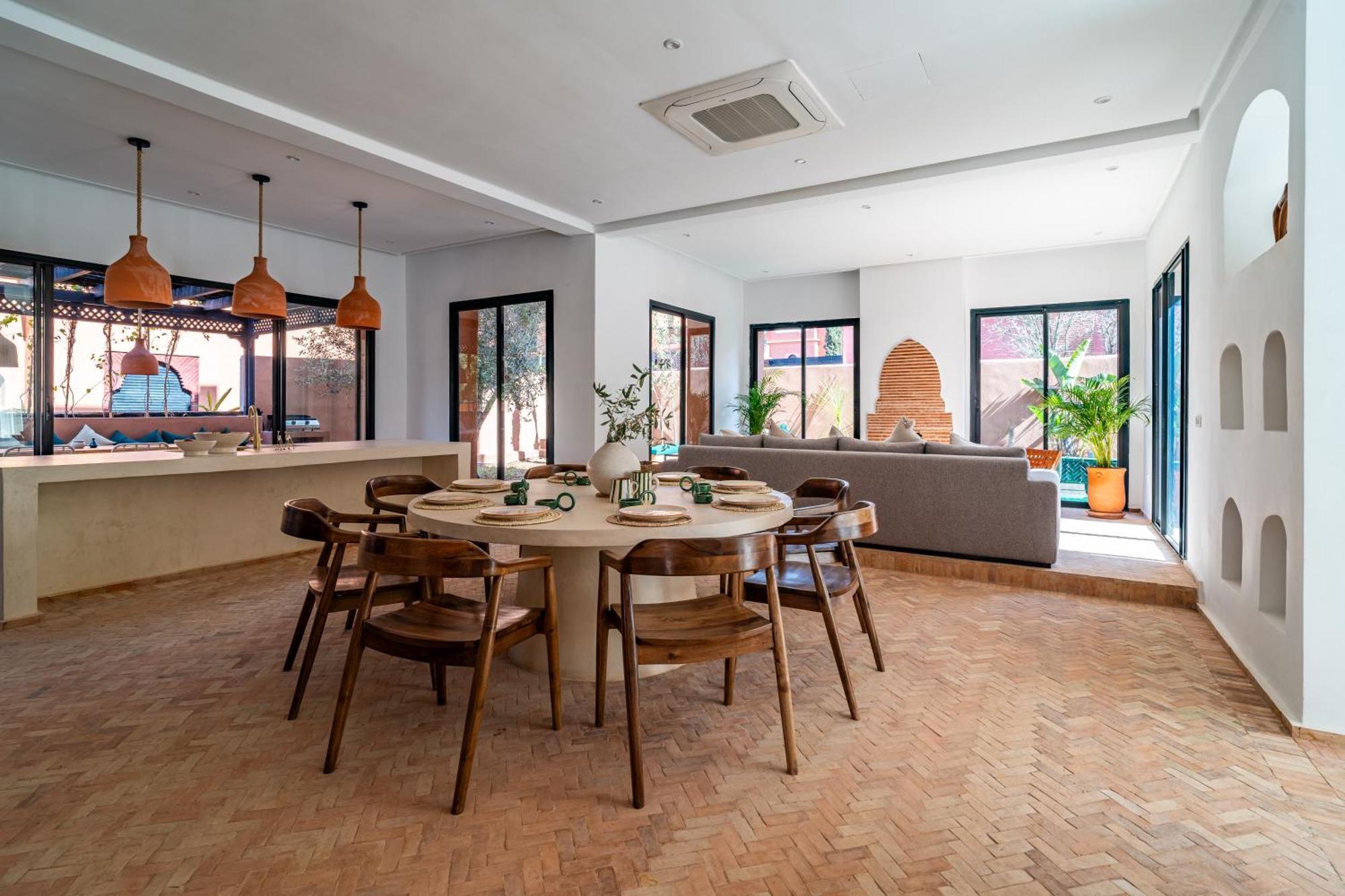 Palais Mamina 380m2 Au Coeur De La Palmeraie De Marrackech Villa *