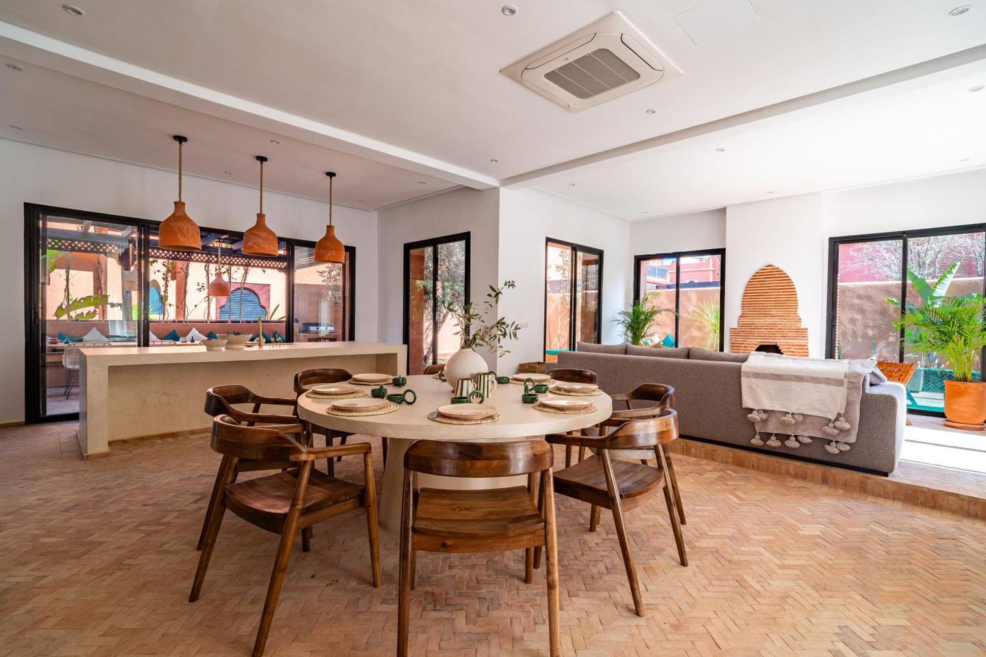 Palais Mamina 380m2 Au Coeur De La Palmeraie De Marrackech