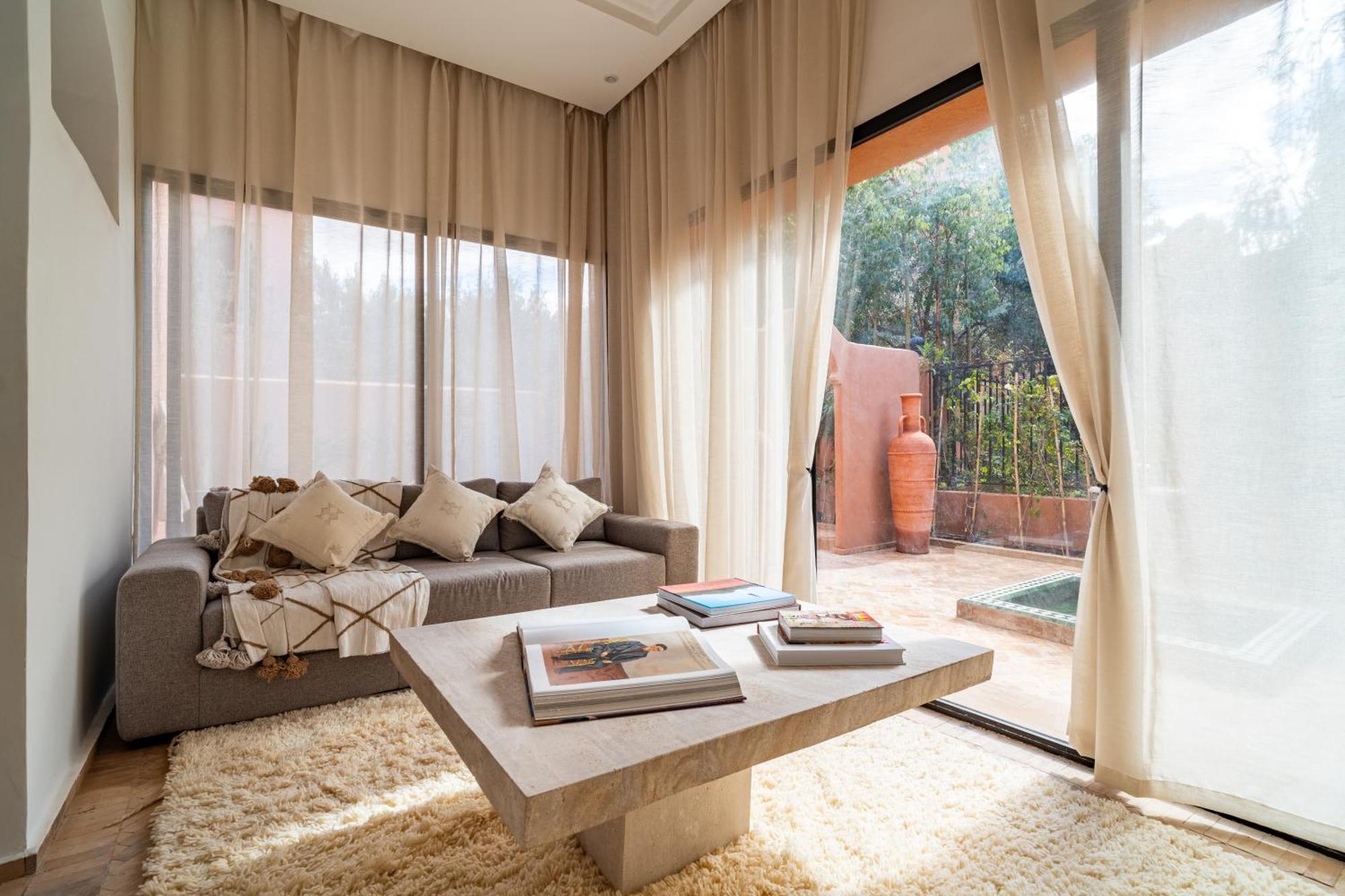 Villa Palais Mamina 380m2 Au Coeur De La Palmeraie De Marrackech *