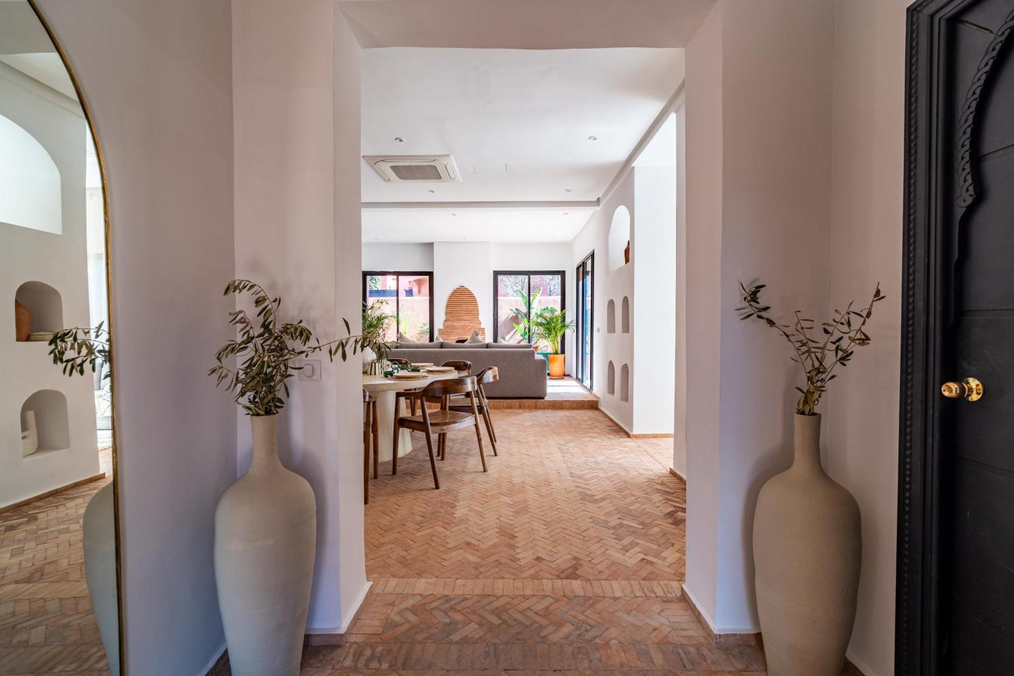 Palais Mamina 380m2 Au Coeur De La Palmeraie De Marrackech Villa *