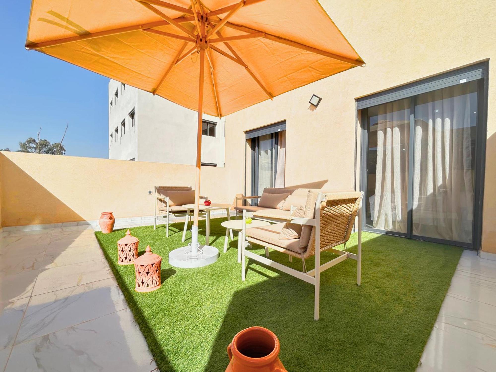 Appartement Luxe Et Calme De Gueliz Avec Grande Terrasse