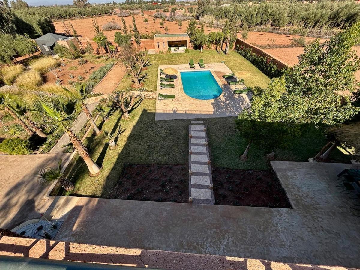 Villa New Dar Ait Zahra Marrakech-cook Included-view Atlas