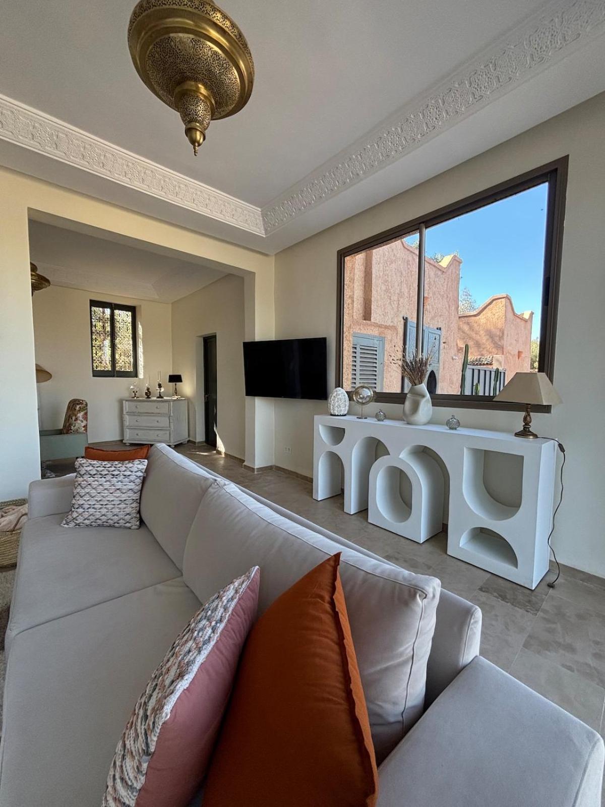 Villa New Dar Ait Zahra Marrakech-cook Included-view Atlas Marrakesh