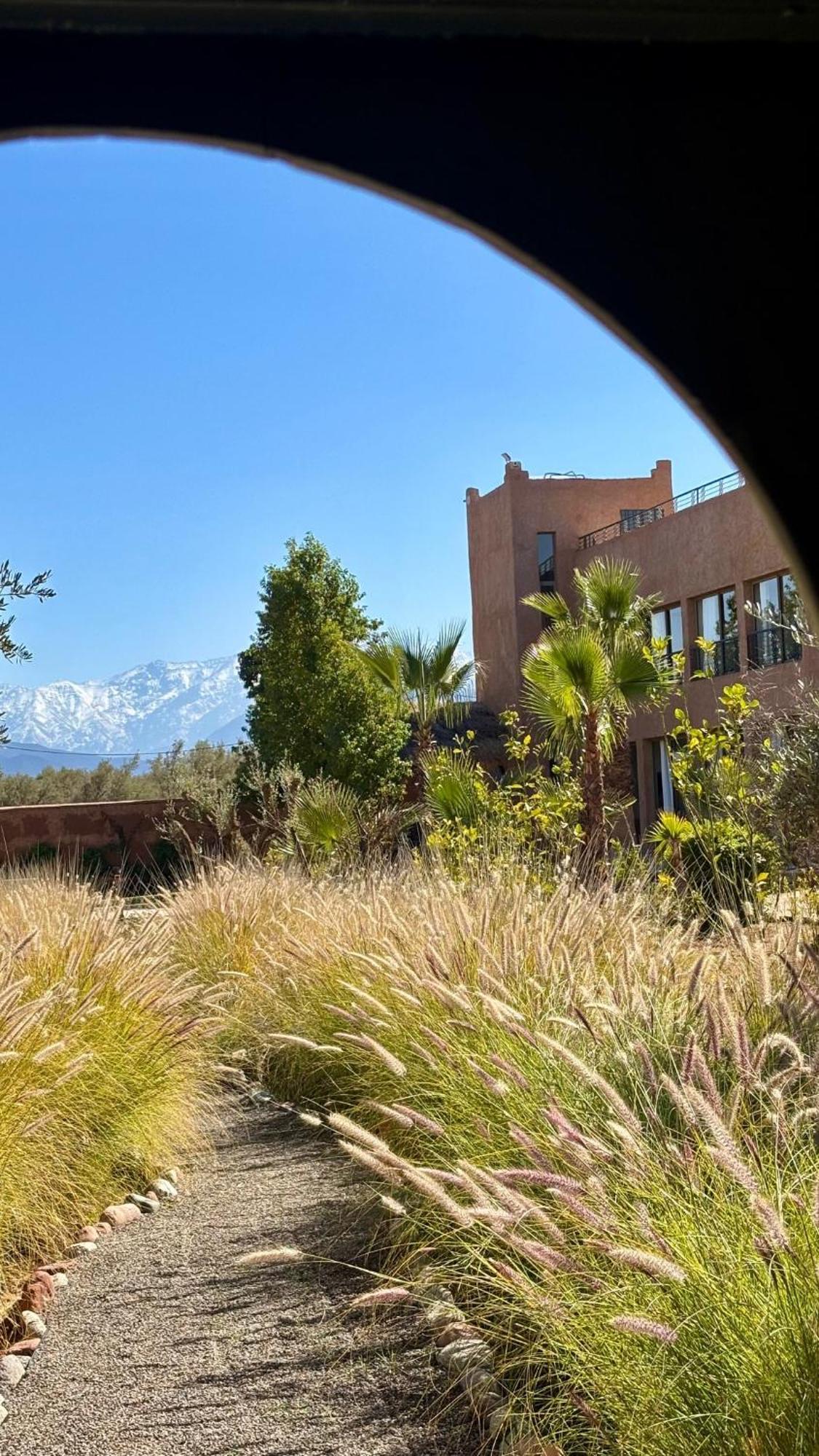 New Dar Ait Zahra Marrakech-cook Included-view Atlas