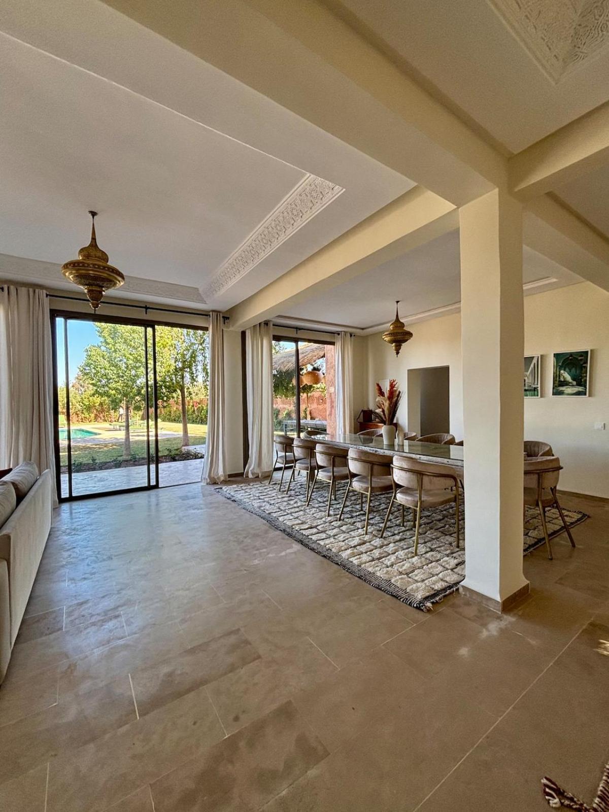 New Dar Ait Zahra Marrakech-cook Included-view Atlas