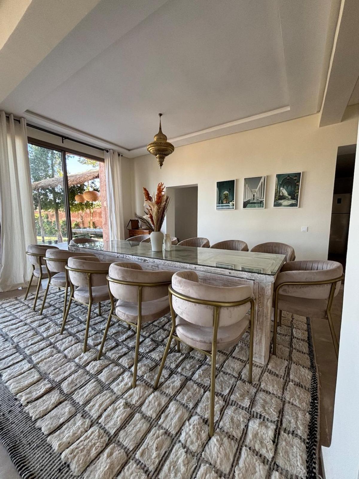 Villa New Dar Ait Zahra Marrakech-cook Included-view Atlas Marrakesh