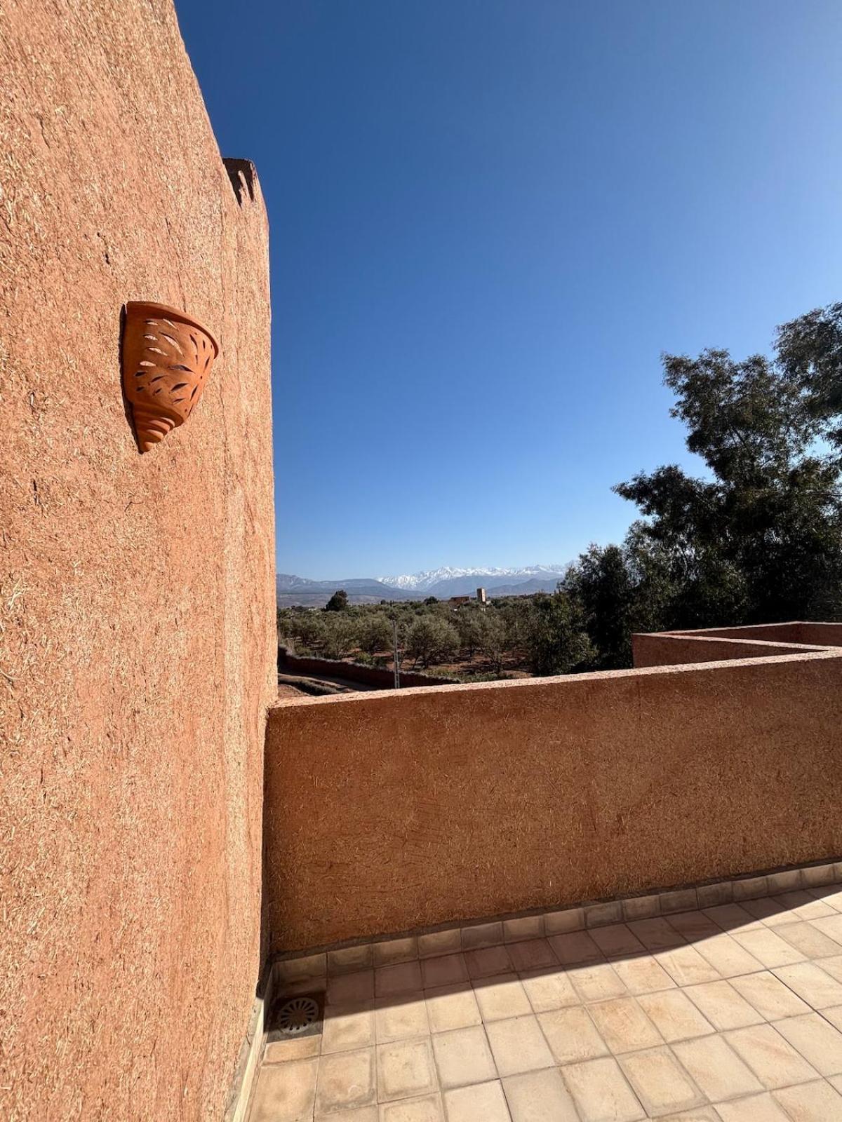 New Dar Ait Zahra Marrakech-cook Included-view Atlas Villa Marrakesh