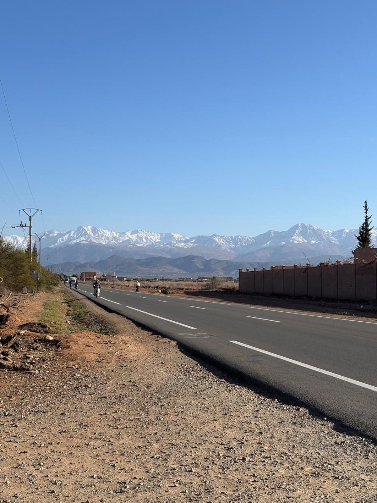 Villa New Dar Ait Zahra Marrakech-cook Included-view Atlas