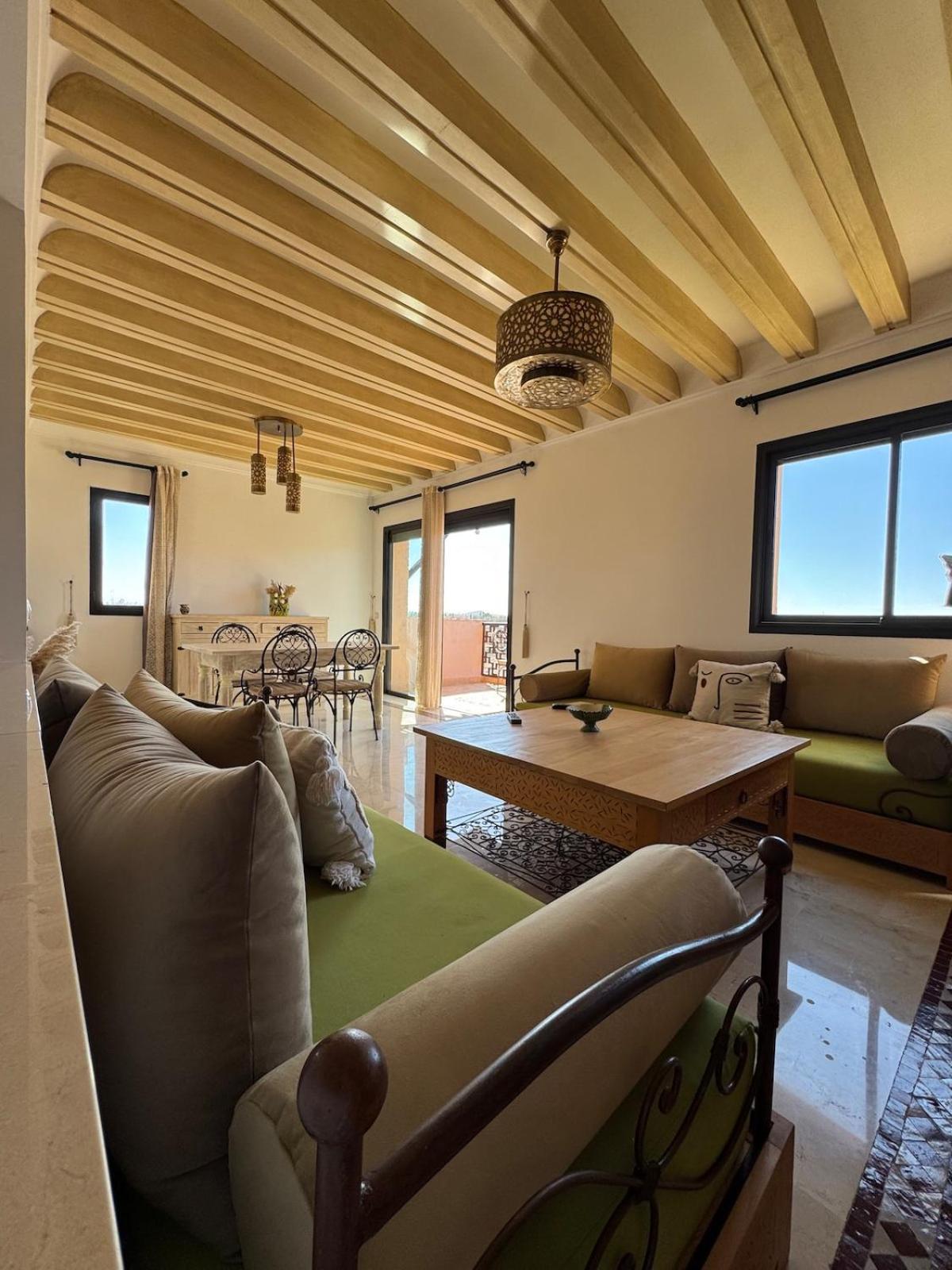 Appartement Cosy Avec Piscine, Terrain Tennis Et Loisirs Marrakesh