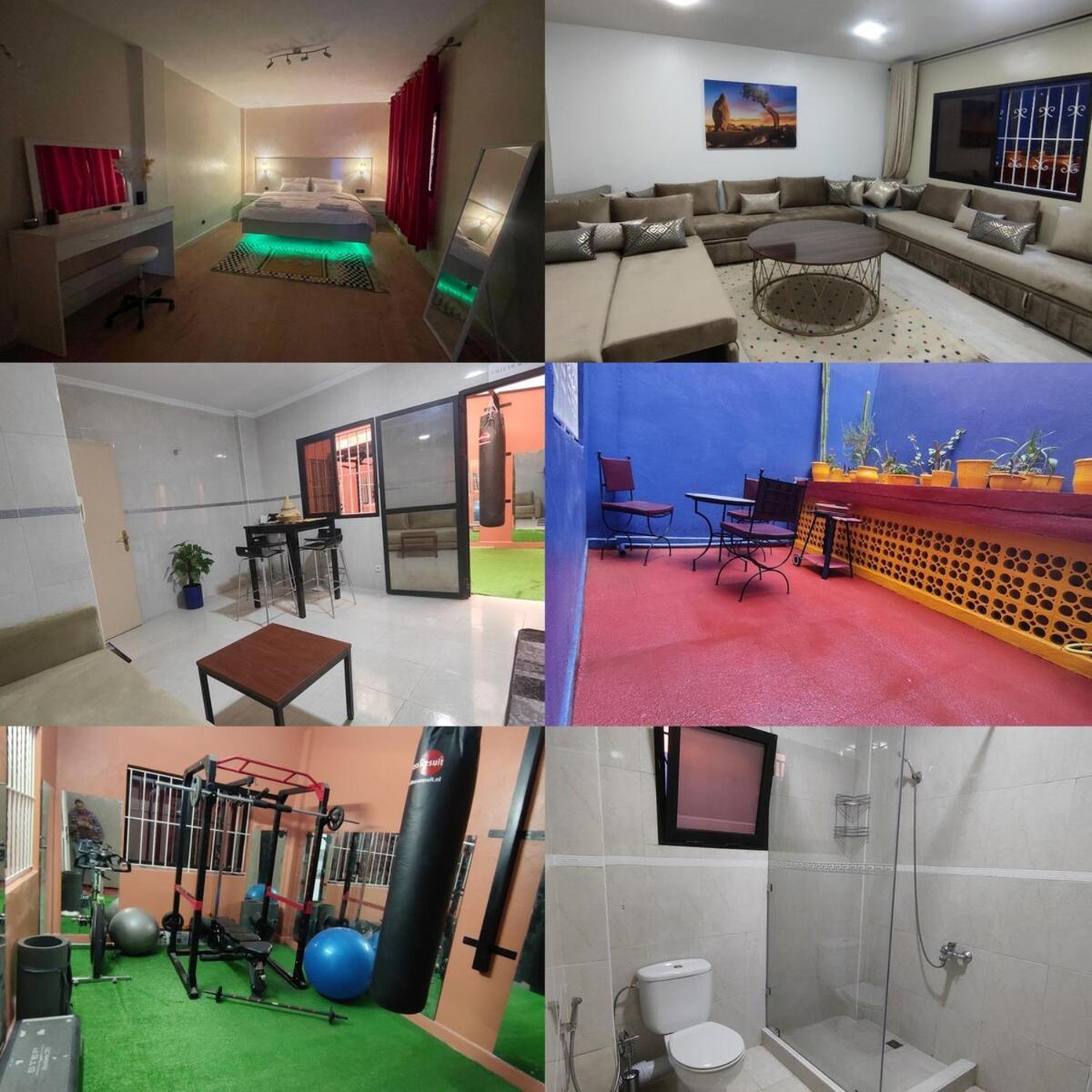 Spacious Flat With Private Gym And Lovely Terrace Apartamento Marrakesh