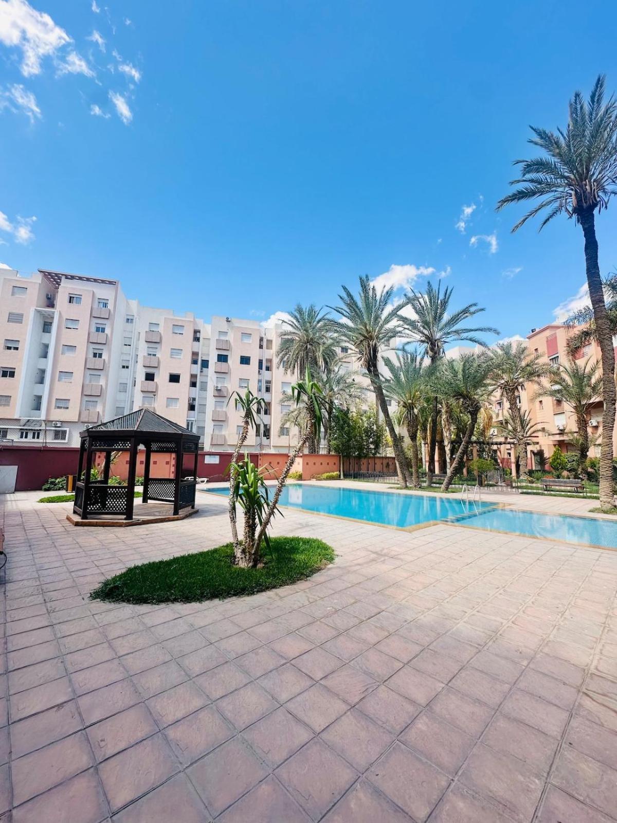 Appartement Elegant 2 Bedrooms With Pool & Wi-fi Marrakech Marrakesh