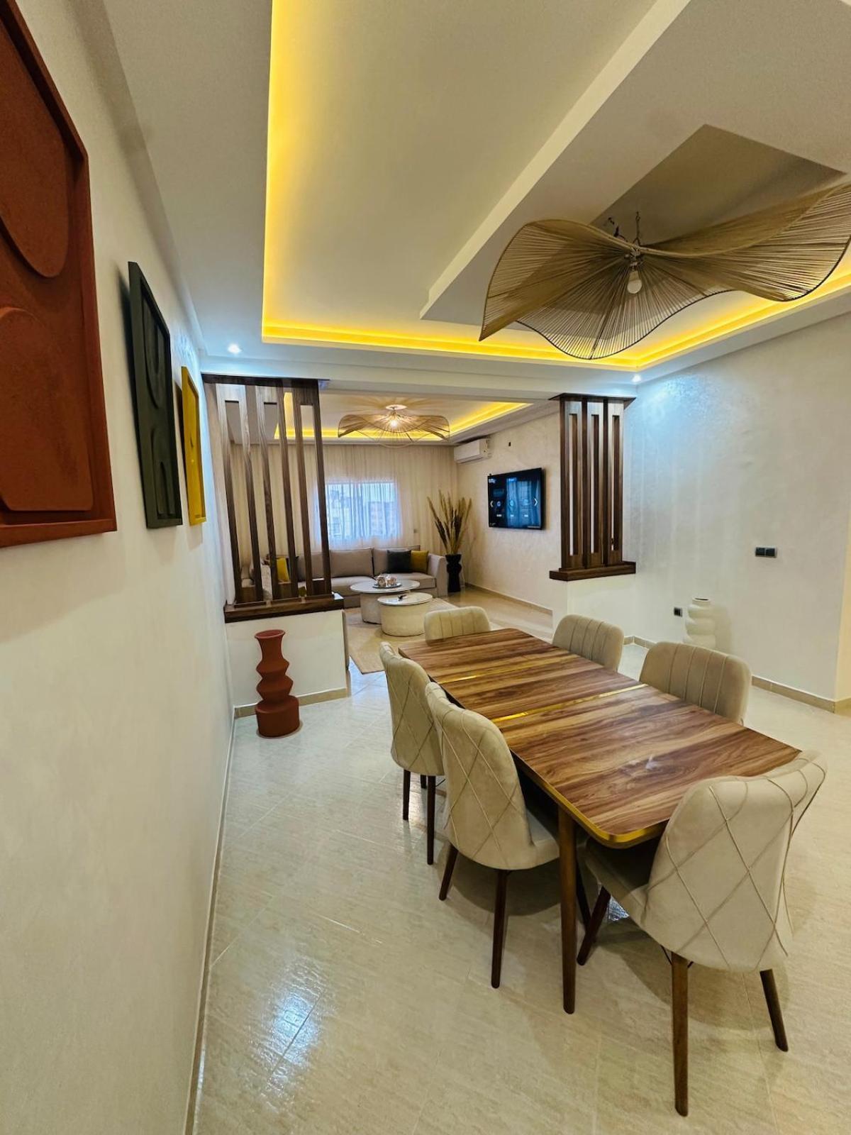 Elegant 2 Bedrooms With Pool & Wi-fi Marrakech Appartement