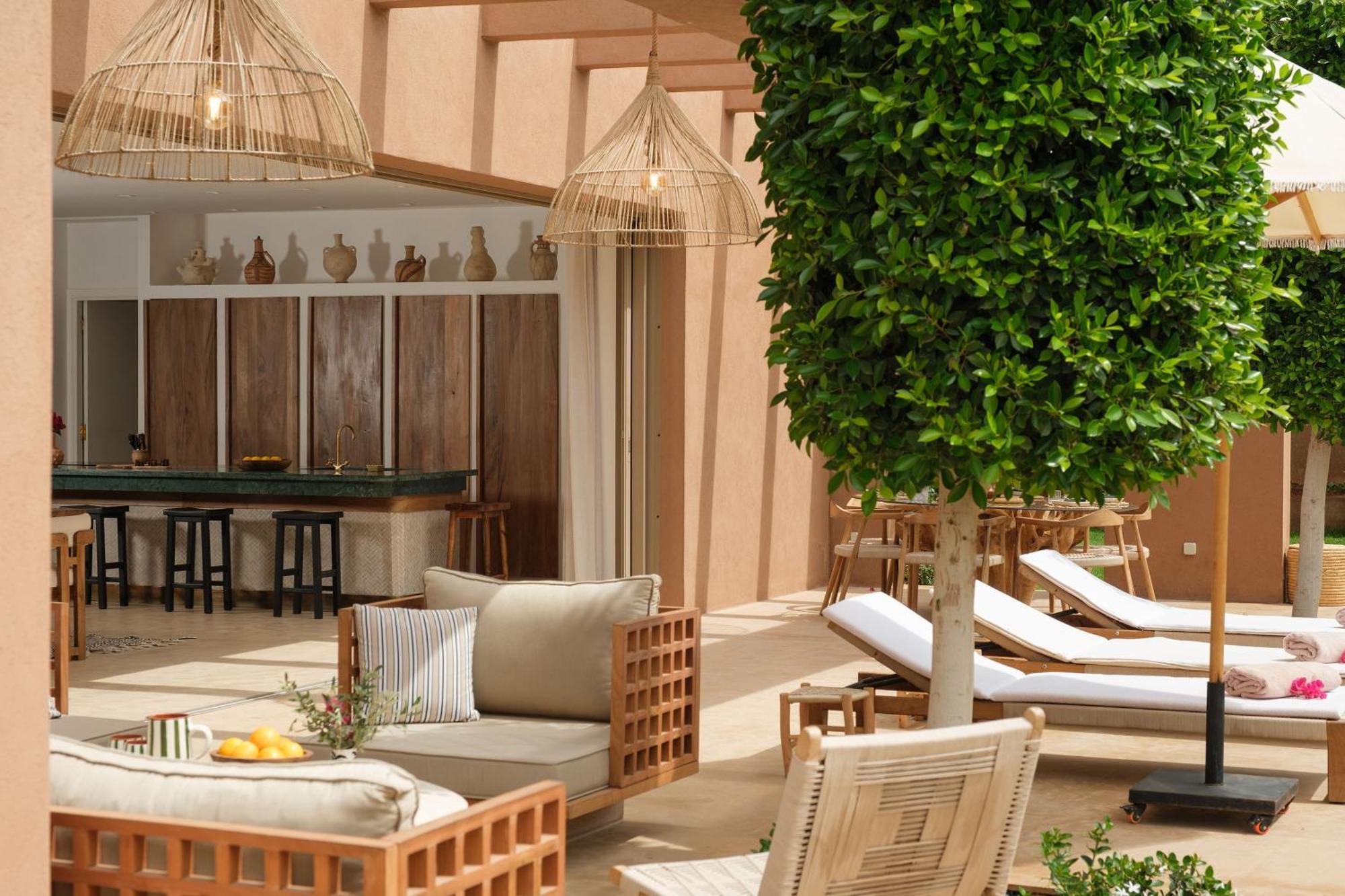 Ty Habibi - Super 5 Bedroom With Private Heated Pool By The Golf Amelkis Marrakesh