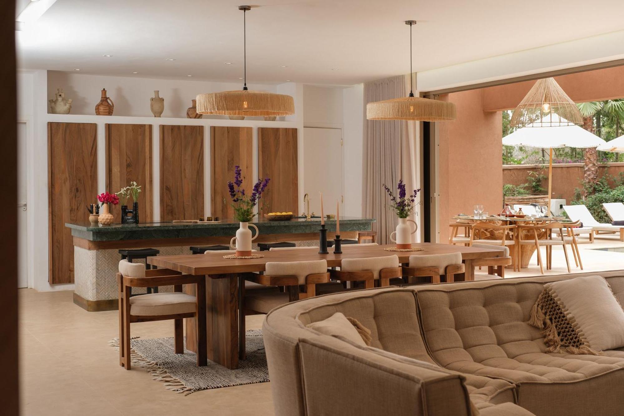 Ty Habibi - Super 5 Bedroom With Private Heated Pool By The Golf Amelkis * Marrakesh