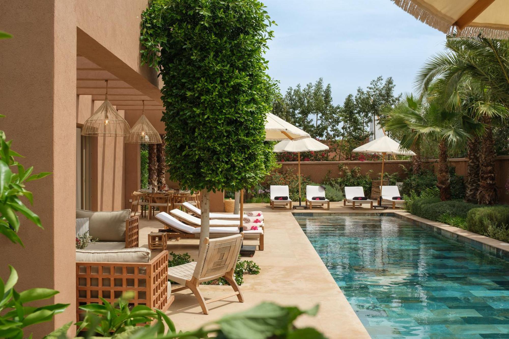 Villa Ty Habibi - Super 5 Bedroom With Private Heated Pool By The Golf Amelkis