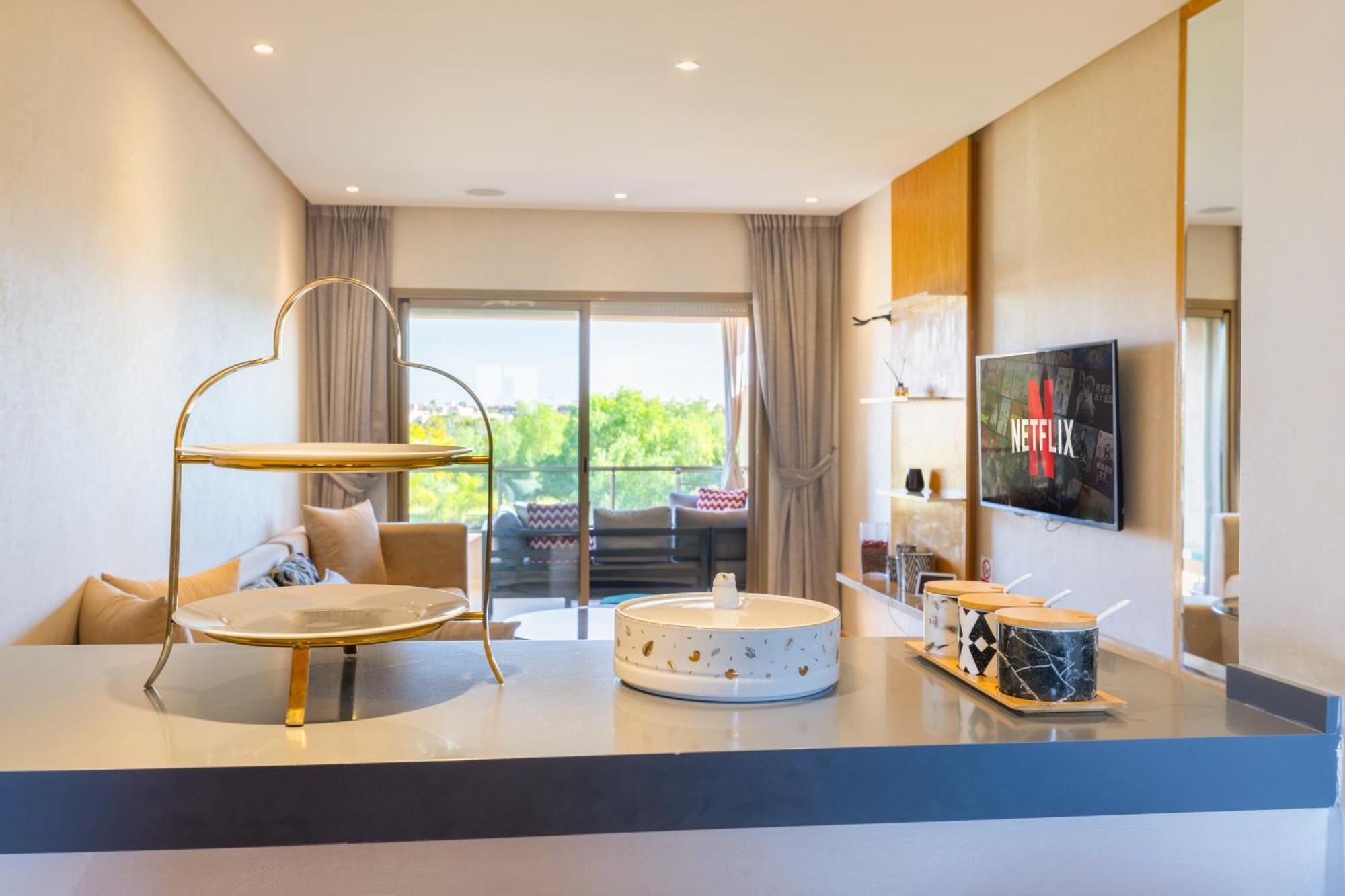 Appartamento Po 10 De Luxe, Golf, Piscine & Club House Marrakesh