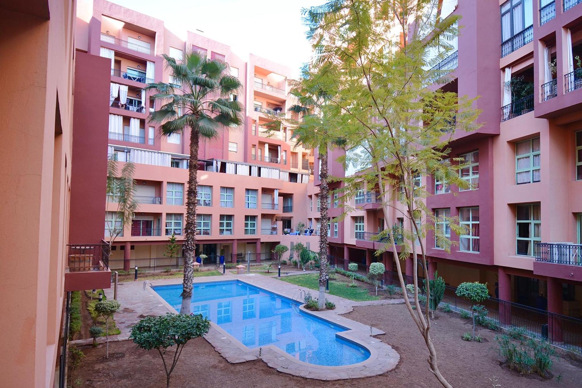 Apartamento M17-le Duplex-balcon-piscine-majorelle Marrakesh