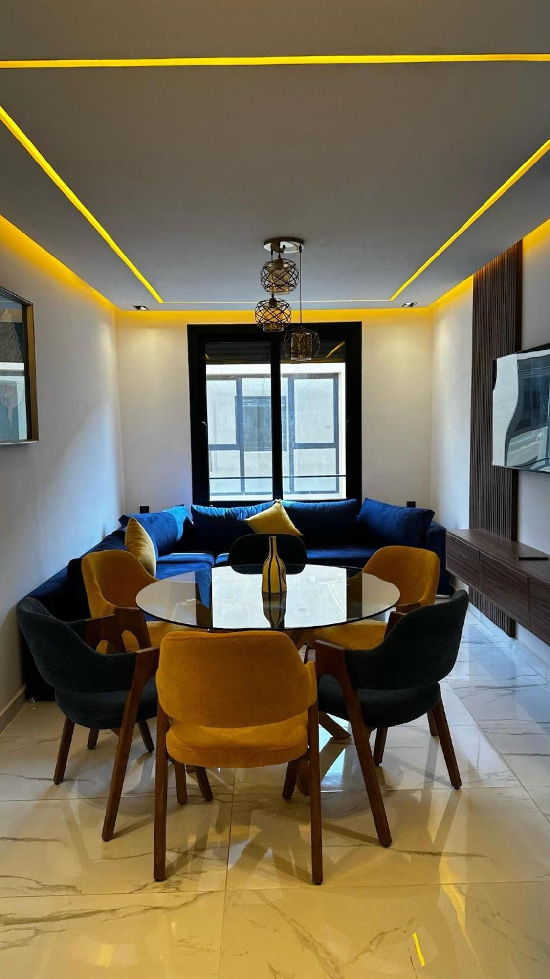 Beautiful Modern 3ch 6pax In Gueliz Appartement Marrakesh