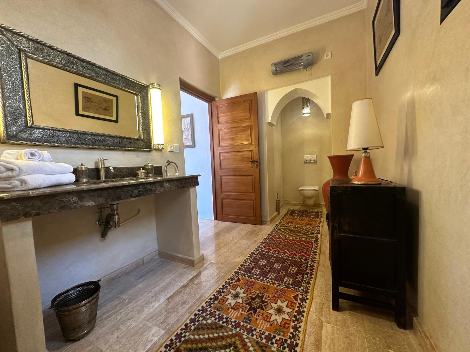 Simari Palmeraie Marrakech Nouveau! Petit Dejeuner Compris-entierement Renovee-superbe Piscine Privee Chauffee-personnel De Maison Inclus-grand Jardin De 2000m2-terrain De Petanque-ambiance Typique Berbere-havre De Paix Villa