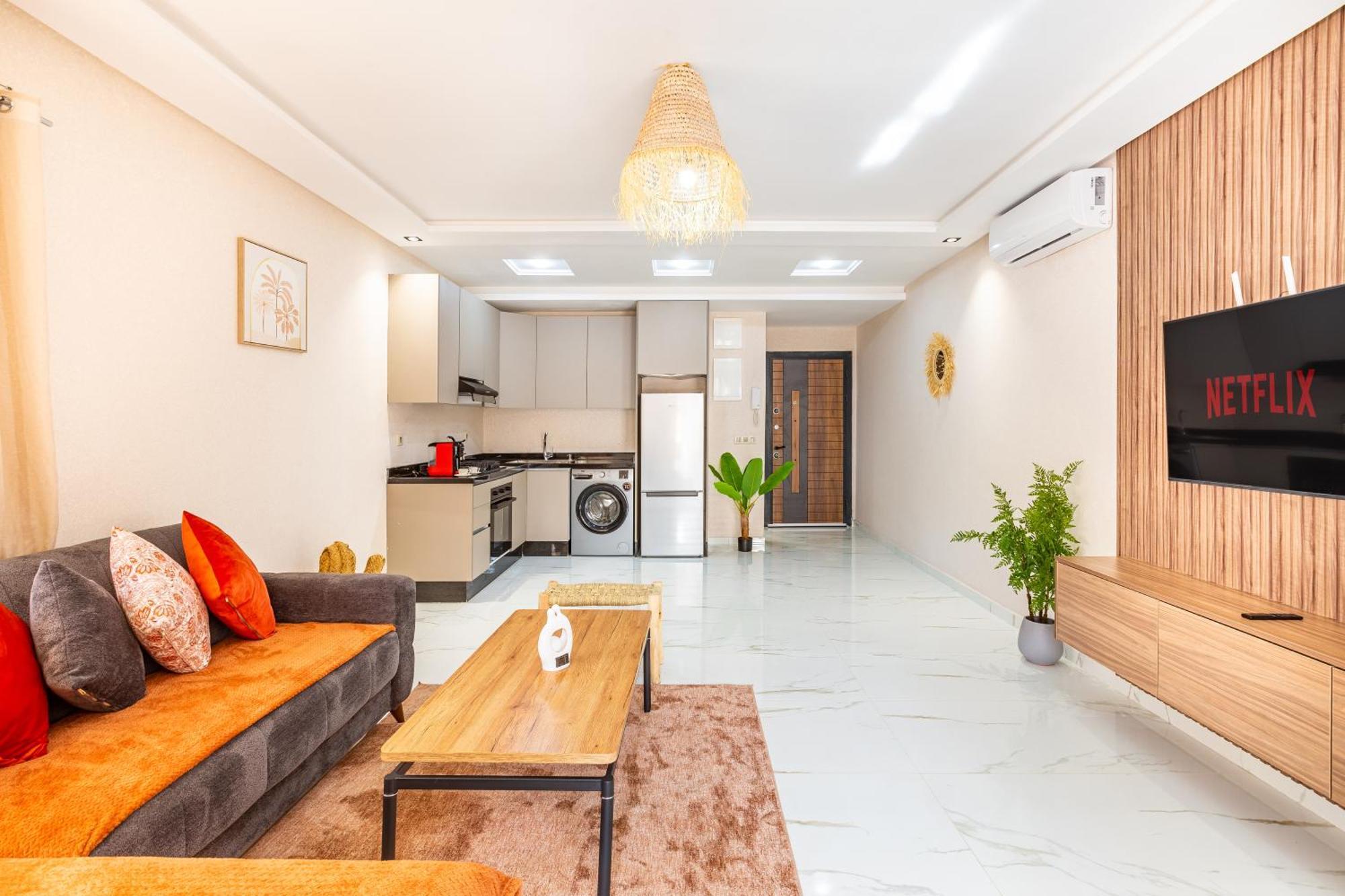 Luxe Et Calme De Gueliz Avec Grande Terrasse Appartement Marrakesh