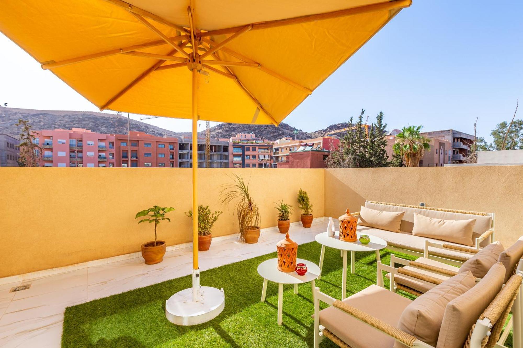 Luxe Et Calme De Gueliz Avec Grande Terrasse
