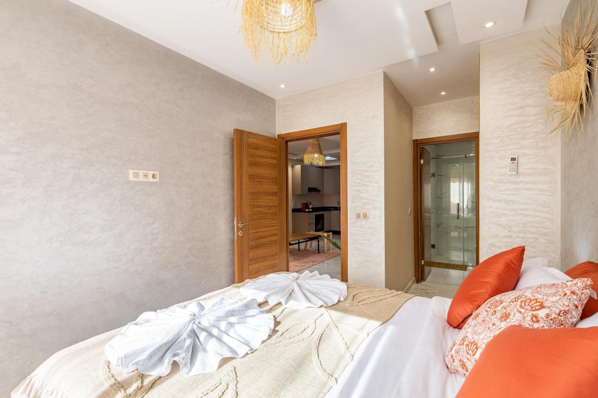 Appartement Luxe Et Calme De Gueliz Avec Grande Terrasse
